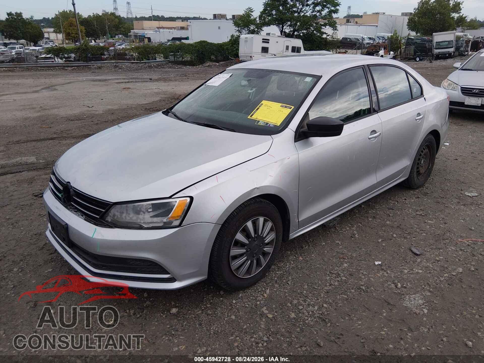 VOLKSWAGEN JETTA 2015 - 3VW2K7AJ4FM291284
