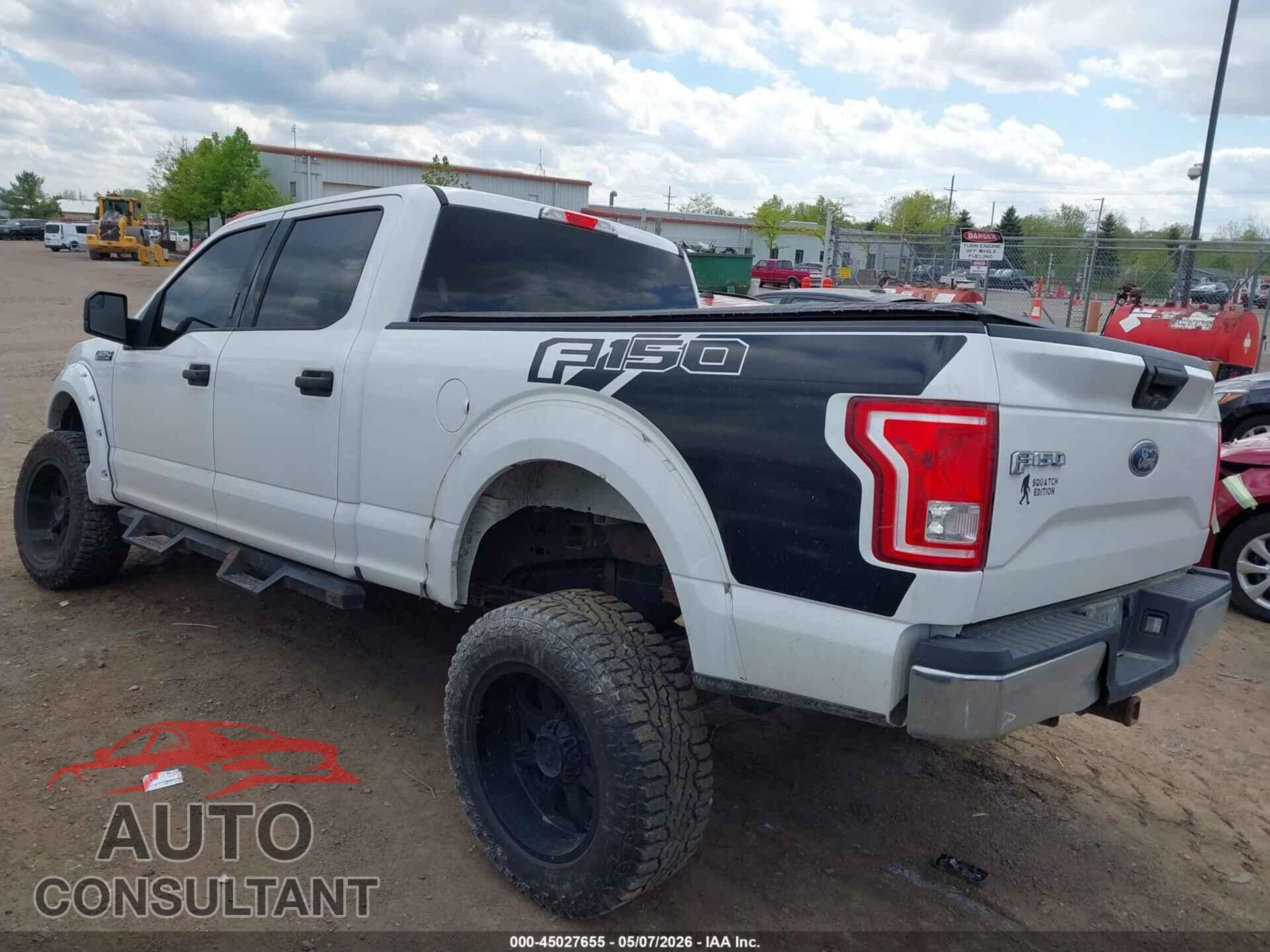 FORD F-150 2017 - 1FTFW1EF9HFB91633