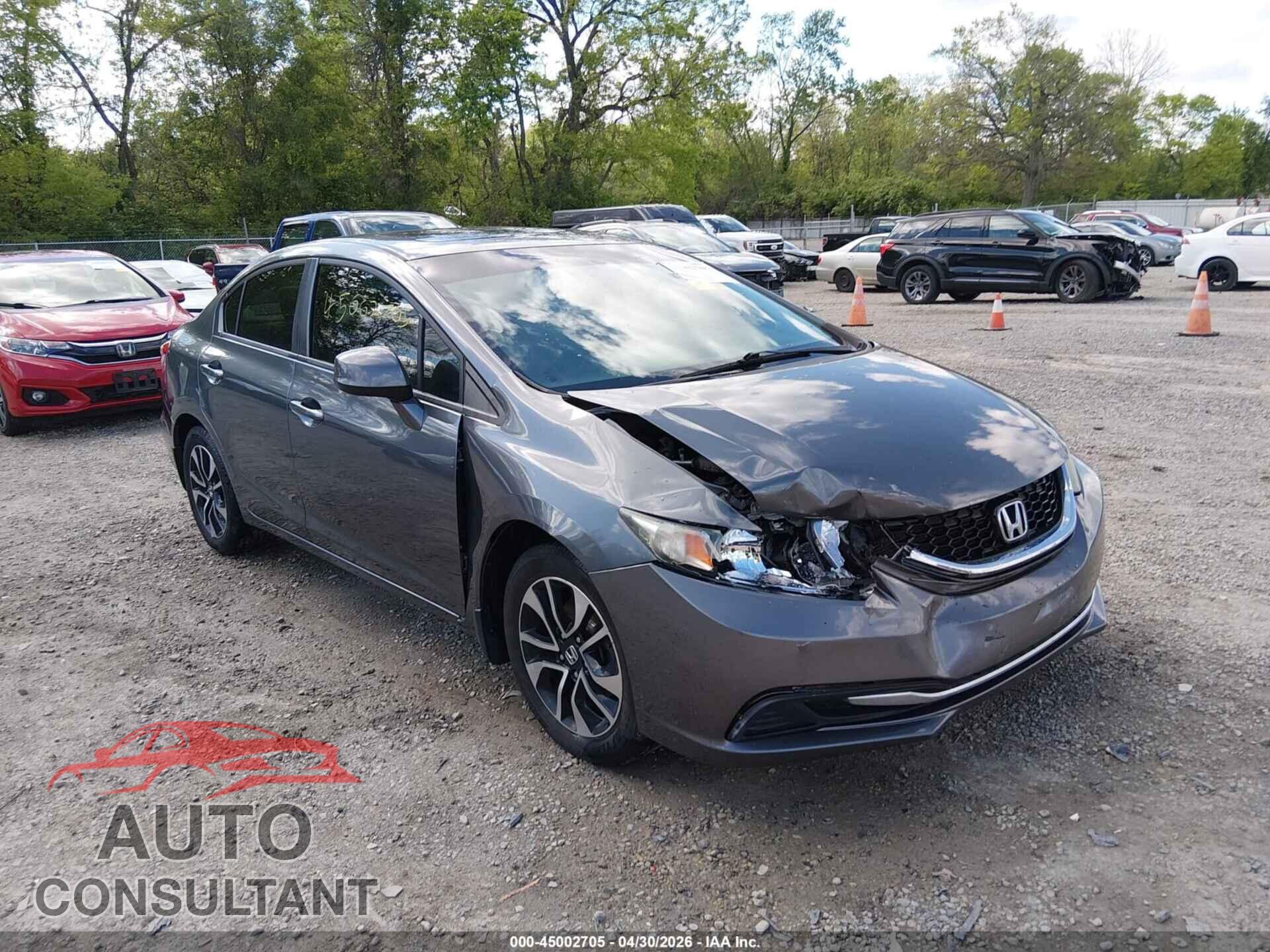 HONDA CIVIC 2013 - 19XFB2F86DE026600