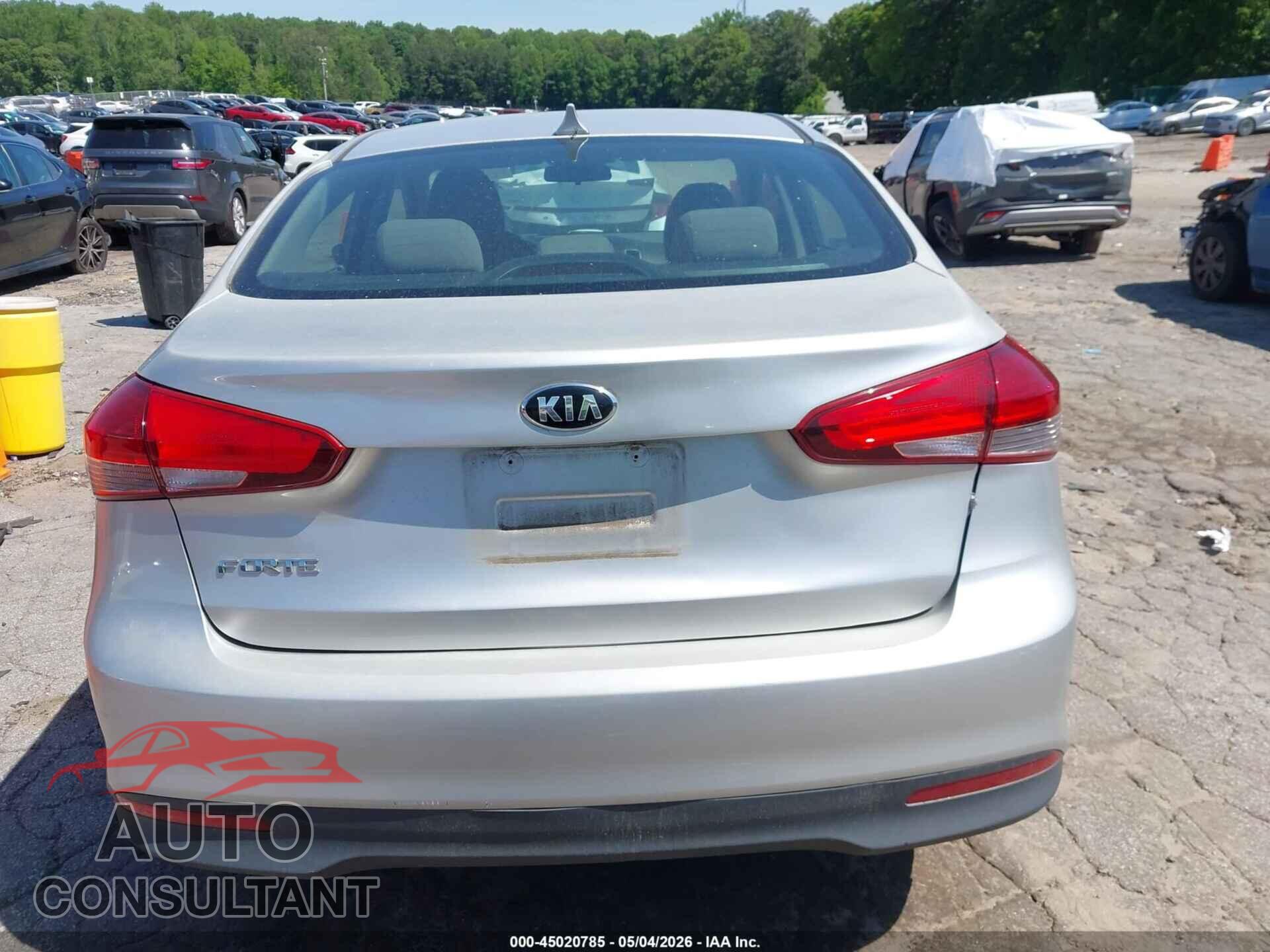 KIA FORTE 2017 - 3KPFK4A71HE045460