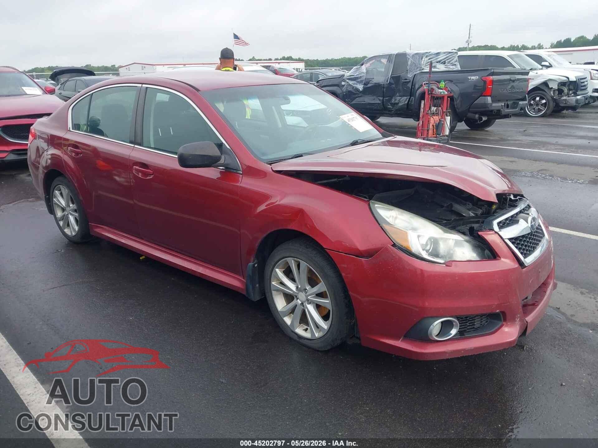 SUBARU LEGACY 2014 - 4S3BMBA68E3035659