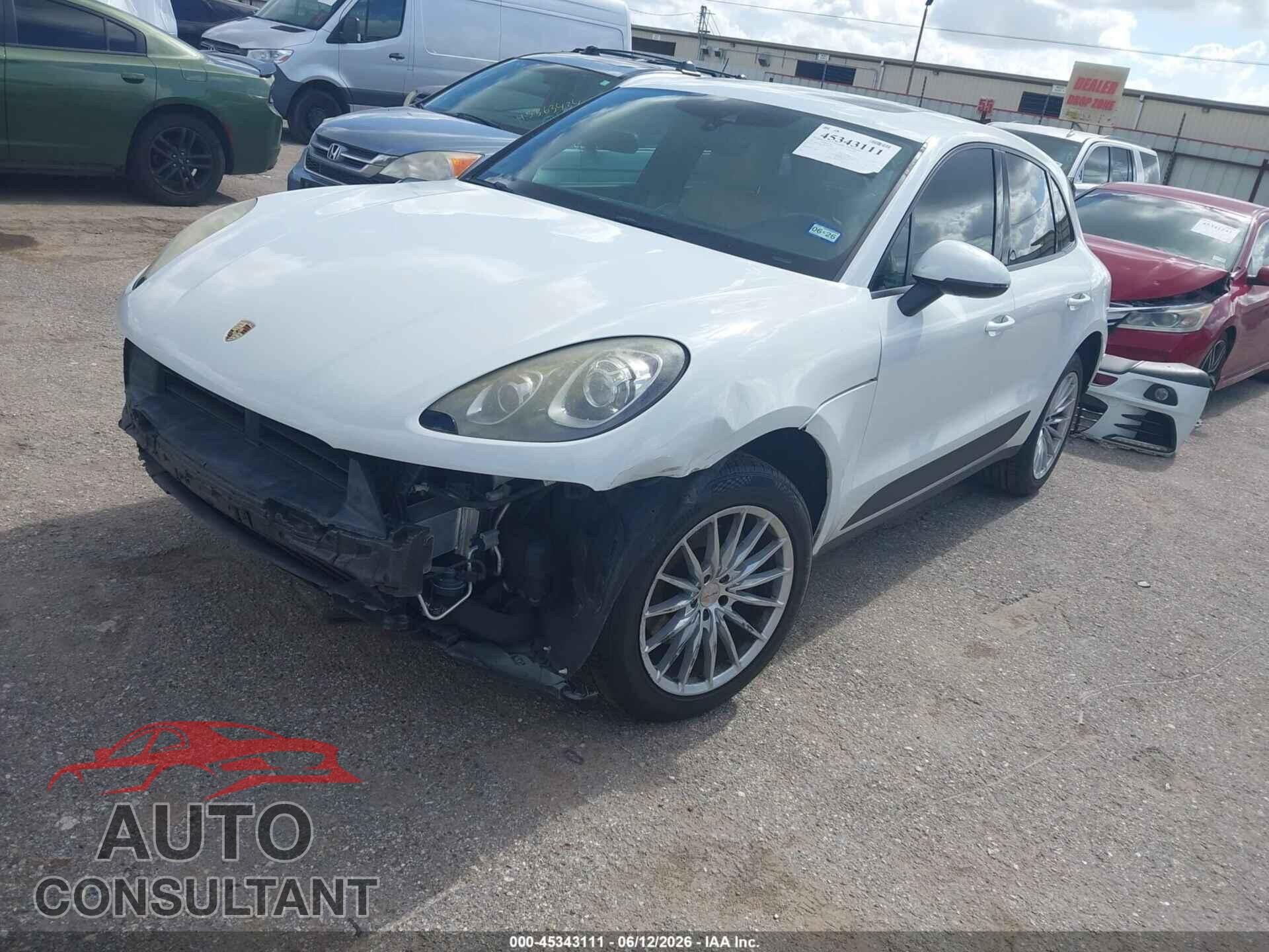 PORSCHE MACAN 2017 - WP1AA2A58HLB00573