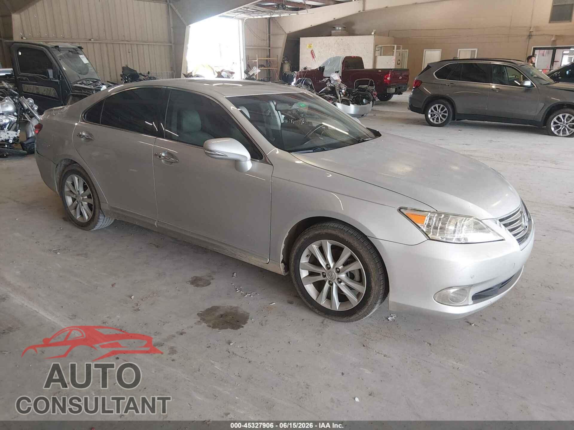 LEXUS ES 350 2012 - JTHBK1EG4C2507201