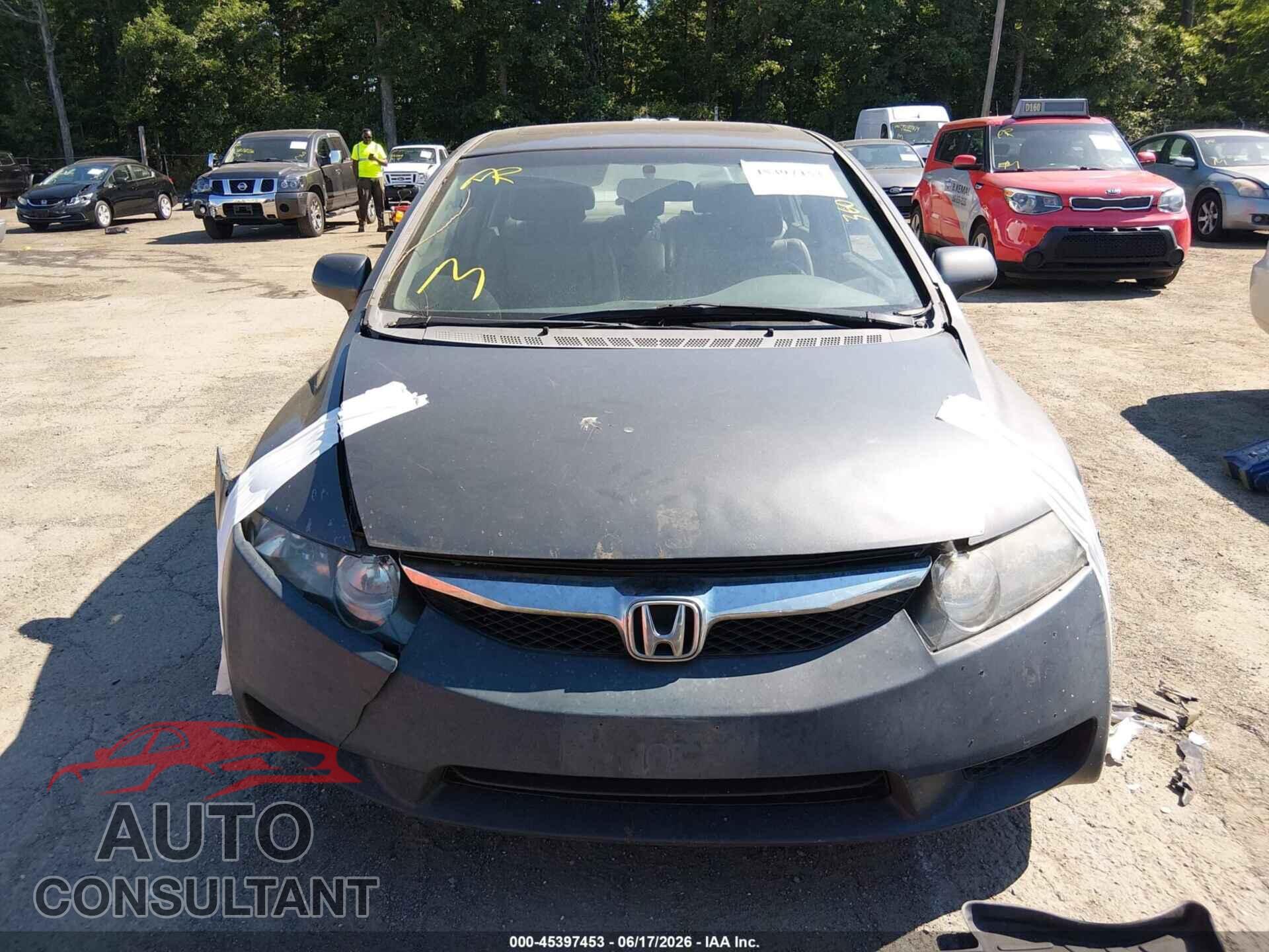 HONDA CIVIC 2010 - 2HGFA1F91AH511122