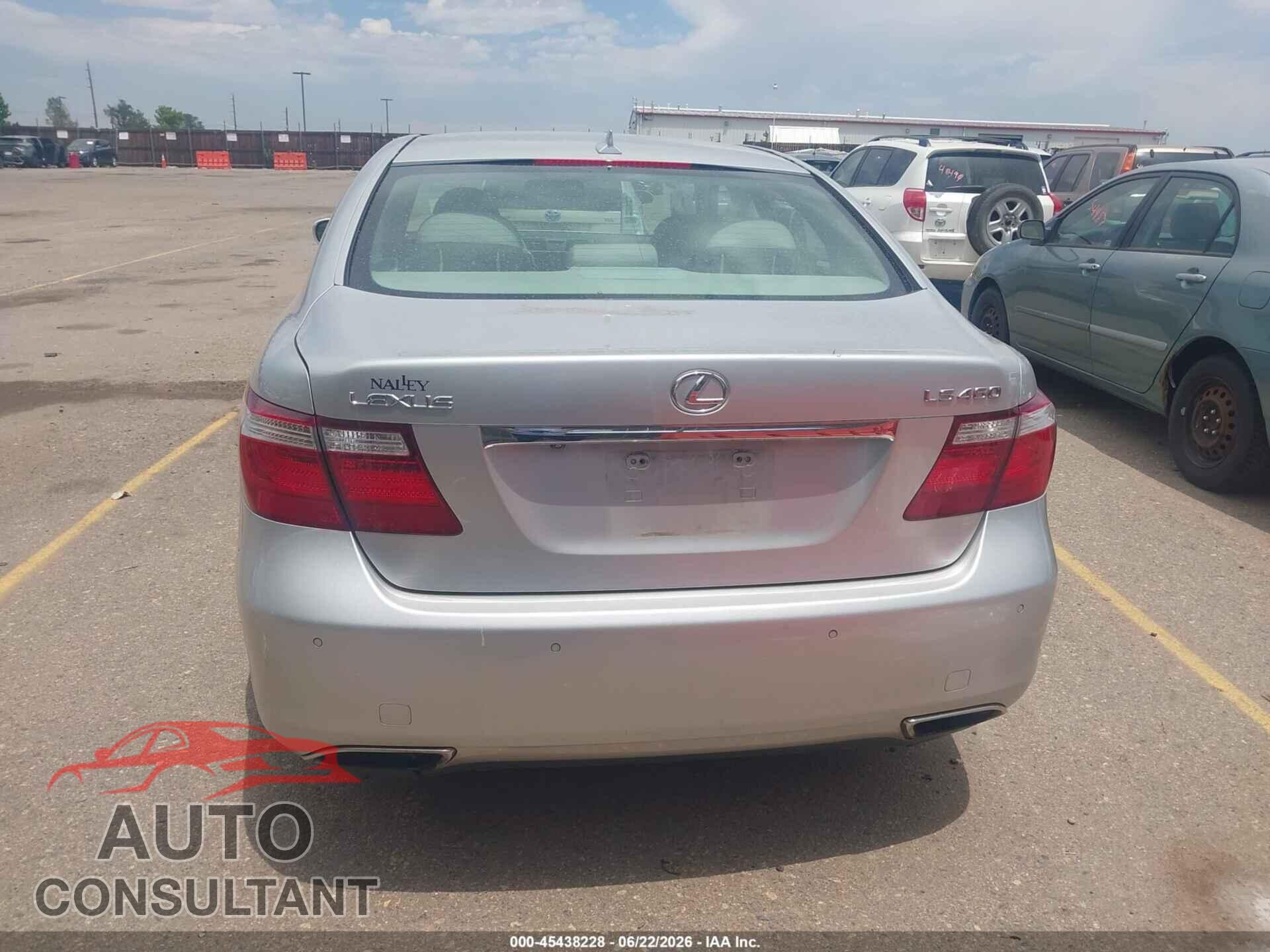 LEXUS LS 460 2009 - JTHBL46F795086344