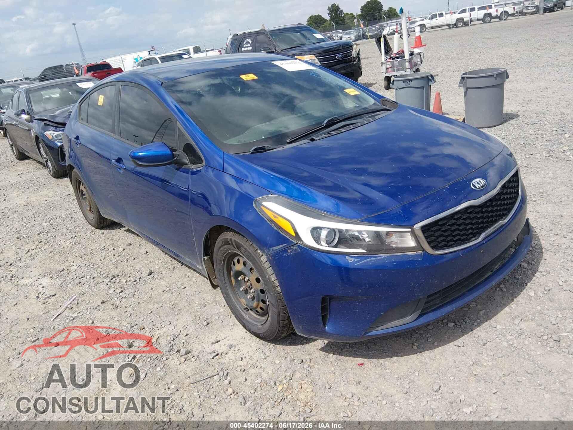 KIA FORTE 2017 - 3KPFL4A73HE131012