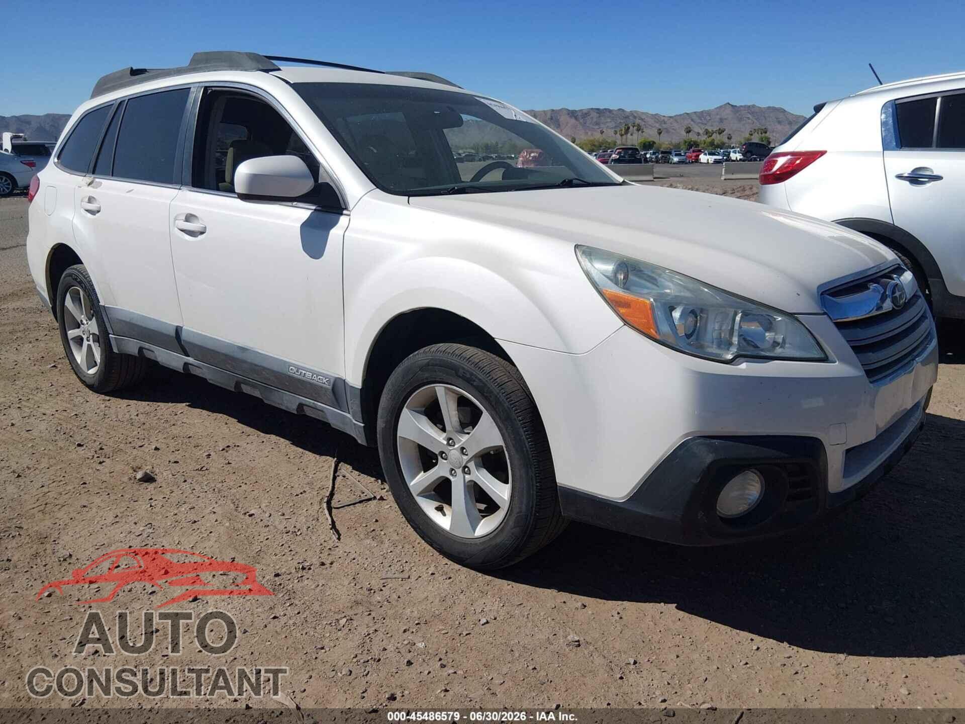 SUBARU OUTBACK 2013 - 4S4BRBCC1D3278552