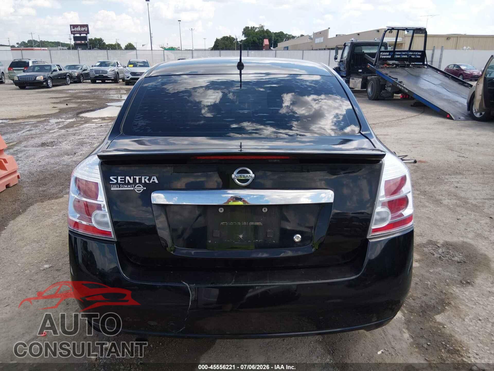 NISSAN SENTRA 2012 - 3N1AB6AP5CL737136