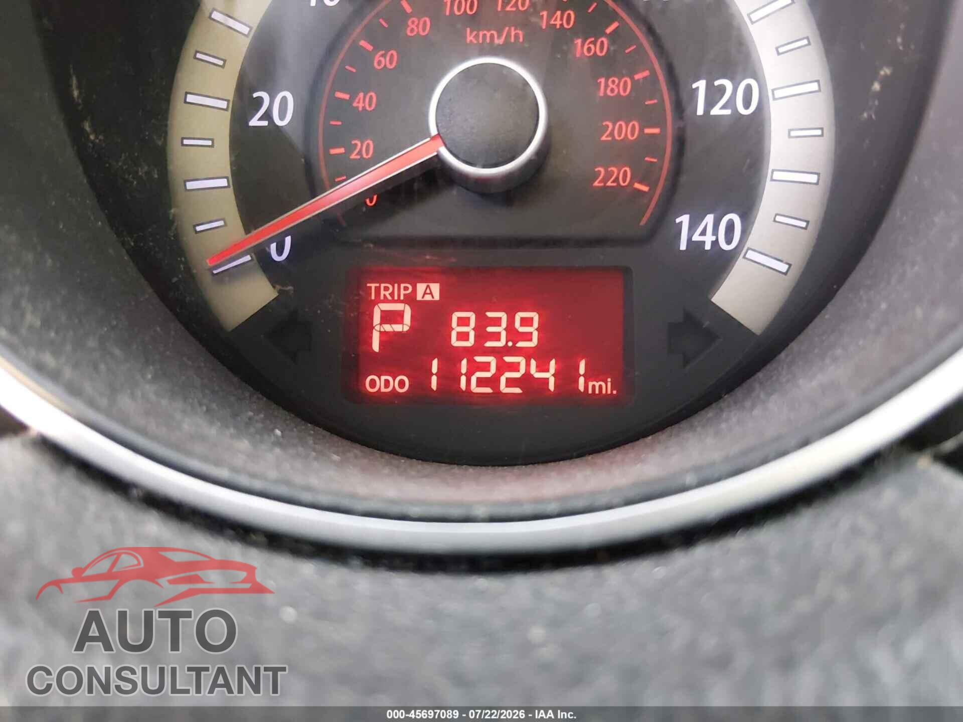 KIA FORTE 2012 - KNAFU4A26C5515935