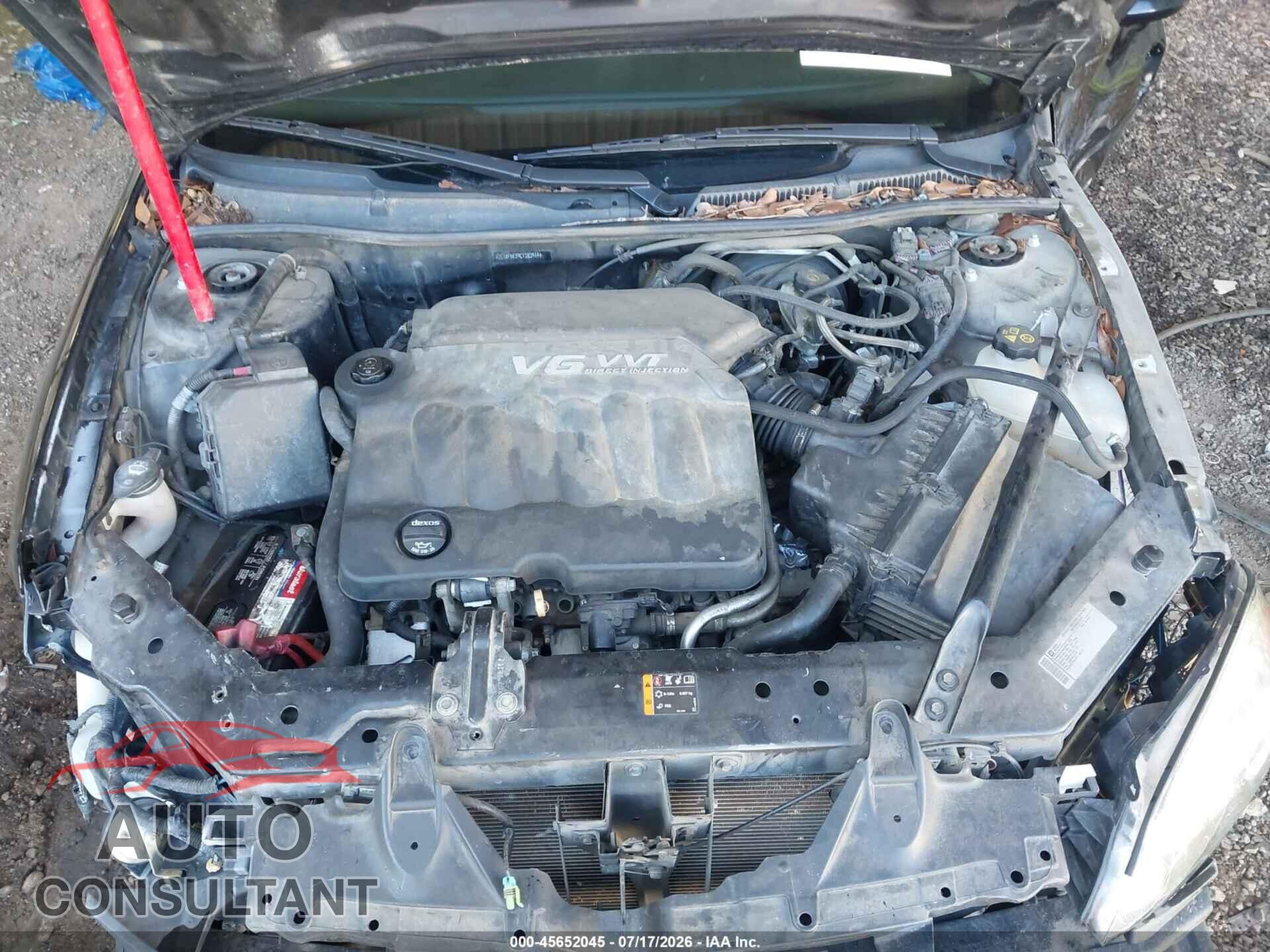 CHEVROLET IMPALA 2012 - 2G1WF5E39C1283914