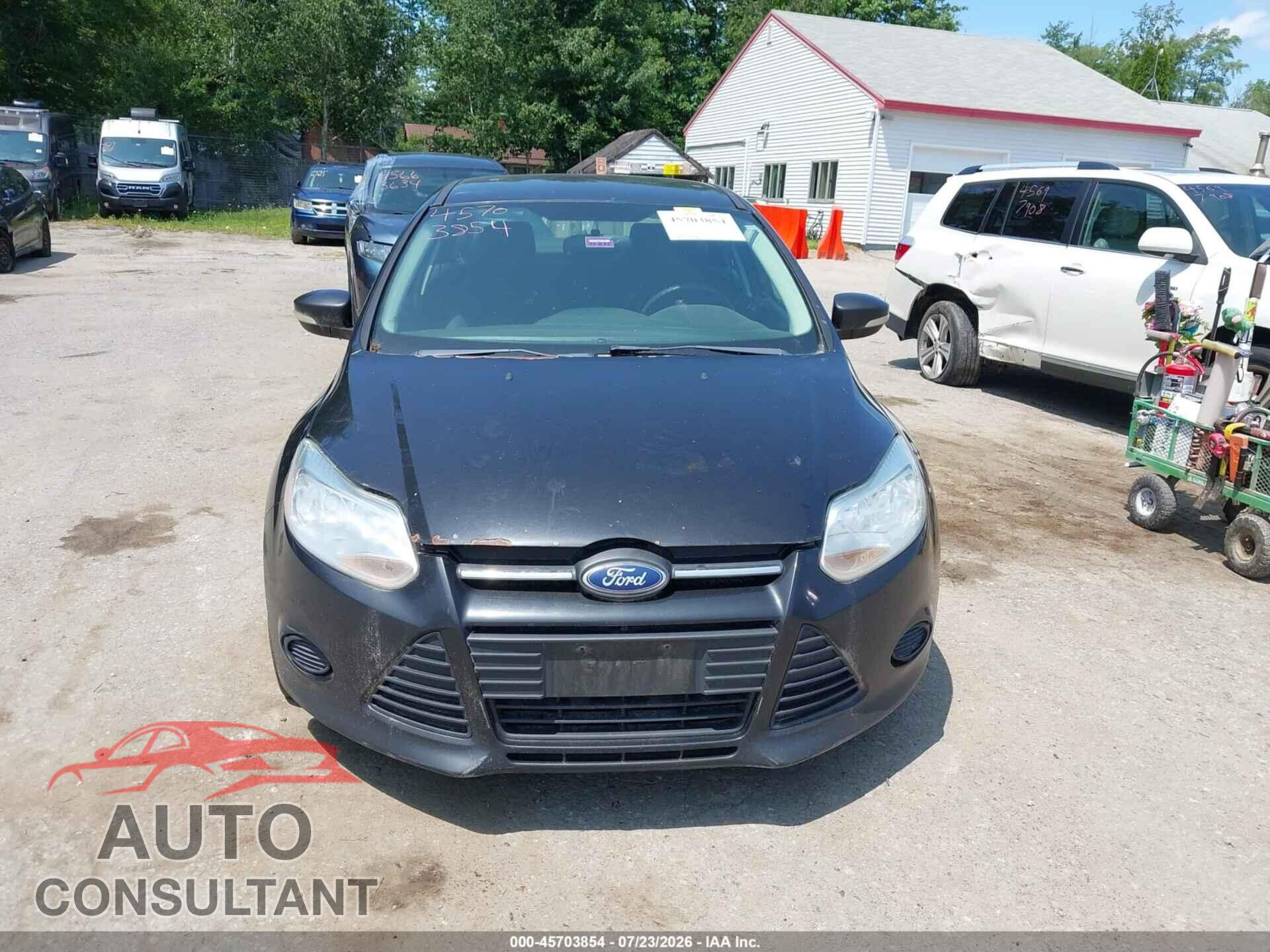 FORD FOCUS 2013 - 1FADP3F23DL367931