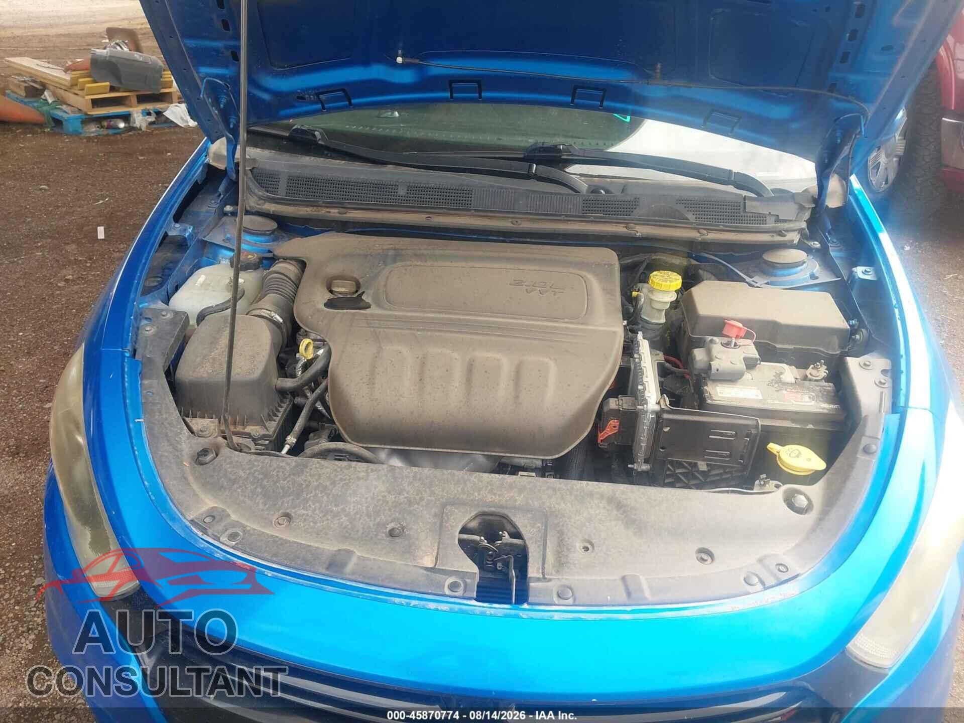 DODGE DART 2016 - 1C3CDFAA8GD540411