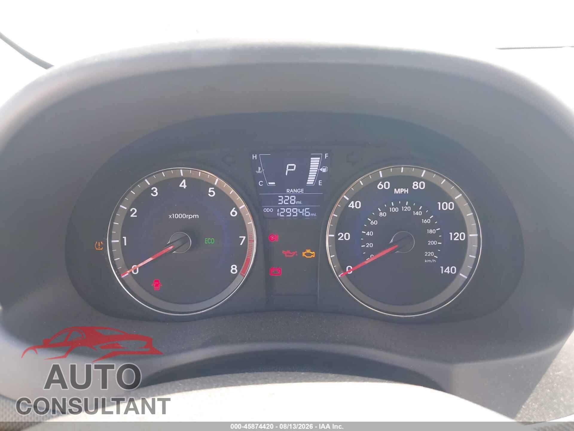 HYUNDAI ACCENT 2014 - KMHCU5AE3EU142332