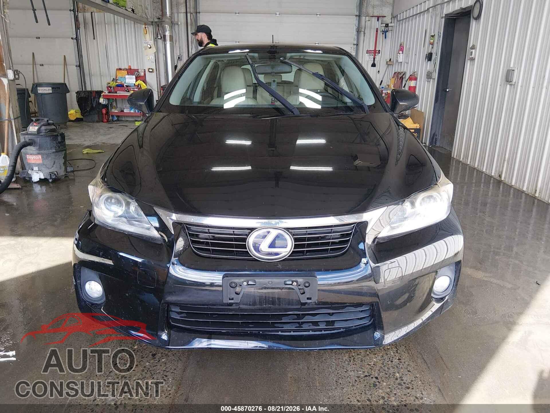 LEXUS CT 200H 2013 - JTHKD5BH5D2129194