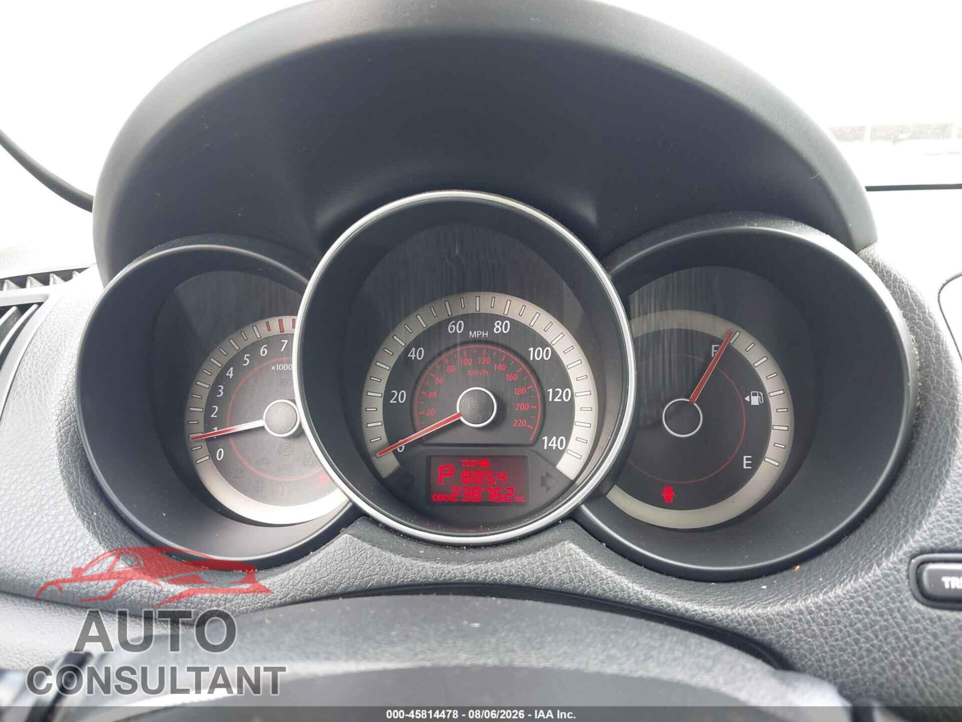 KIA FORTE 2011 - KNAFU5A28B5406591