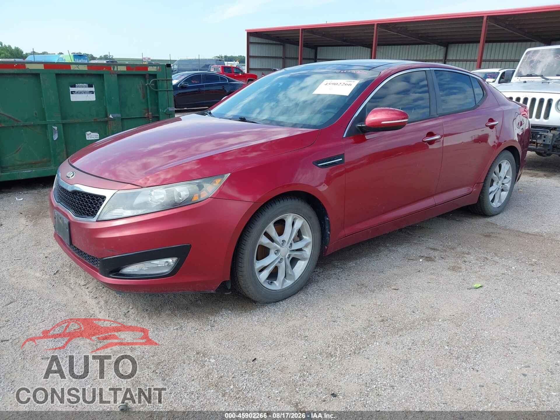 KIA OPTIMA 2013 - 5XXGN4A76DG256599