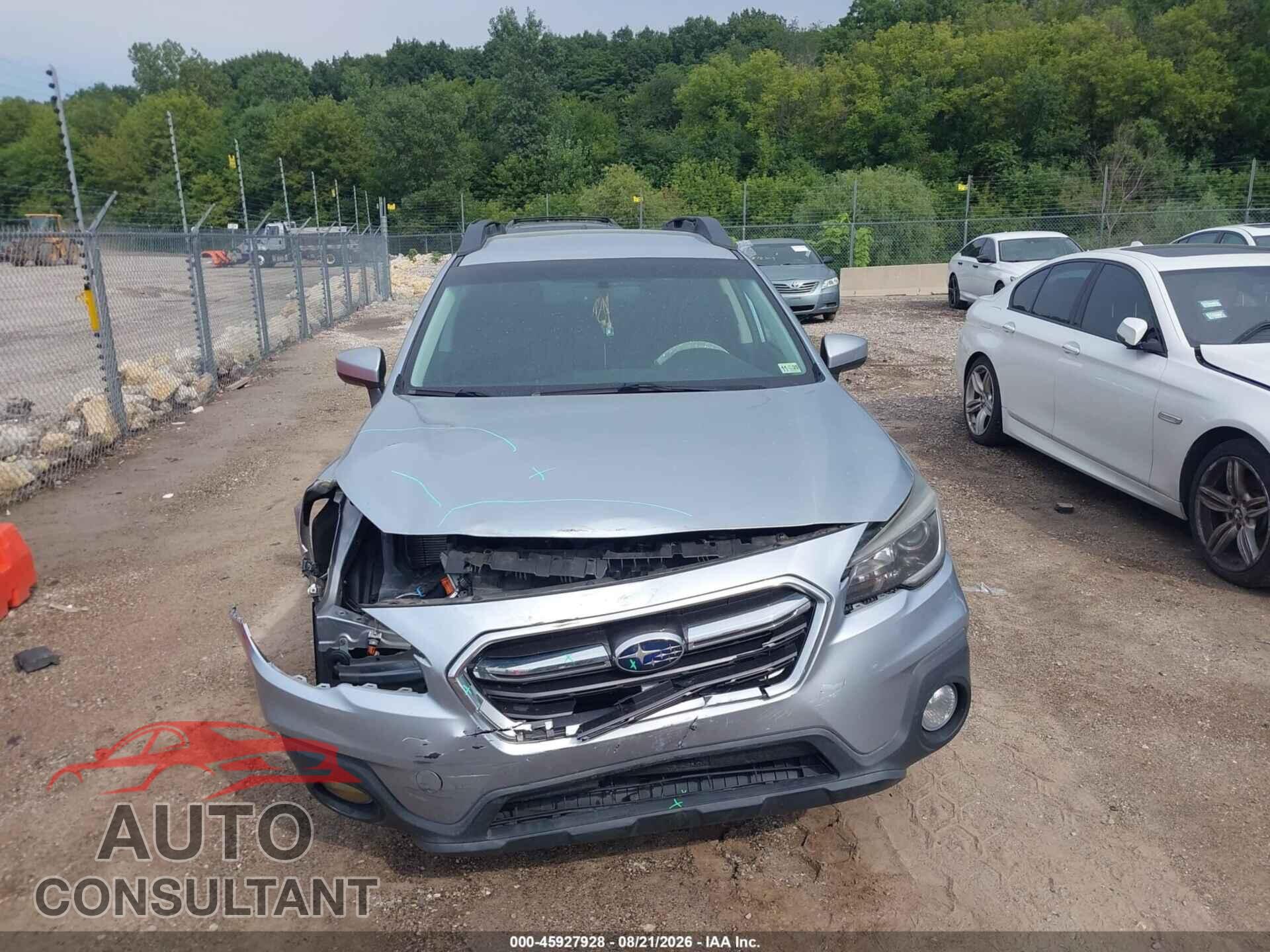 SUBARU OUTBACK 2018 - 4S4BSACC4J3291323