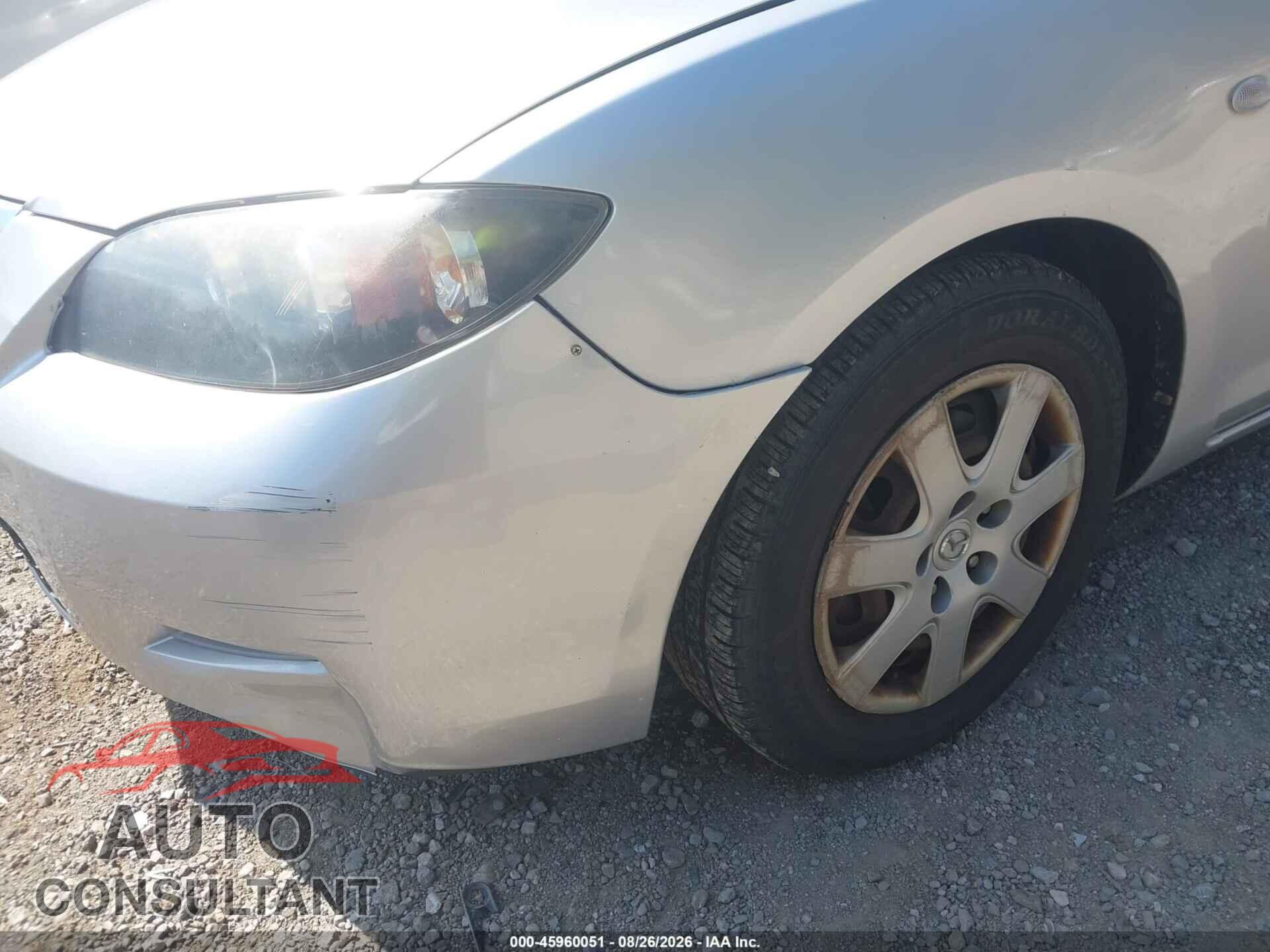 MAZDA MAZDA3 2009 - JM1BK32F591256180