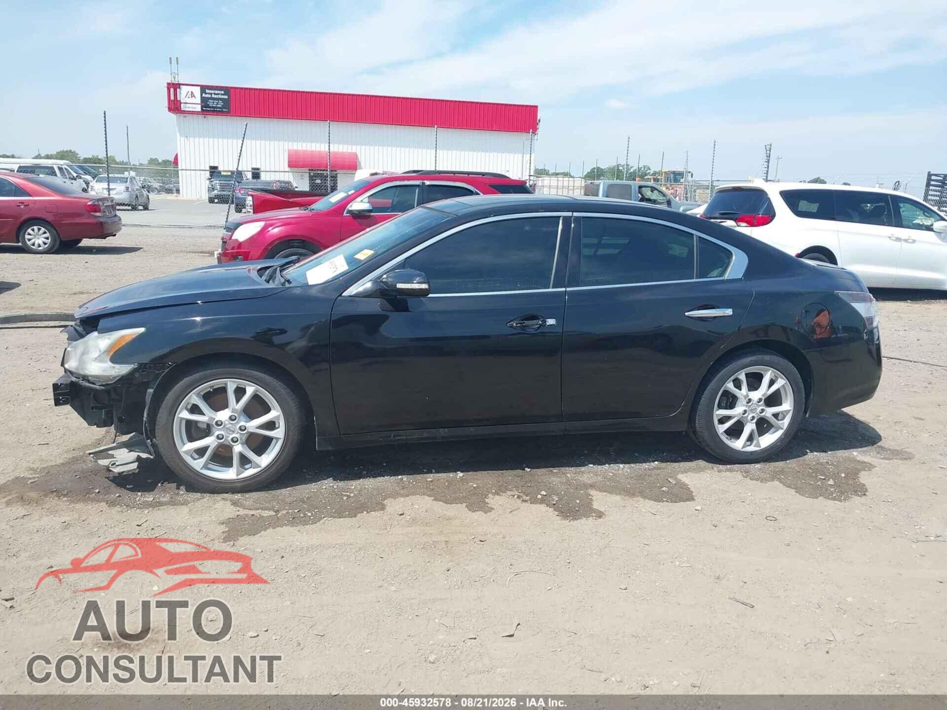 NISSAN MAXIMA 2012 - 1N4AA5AP8CC846850