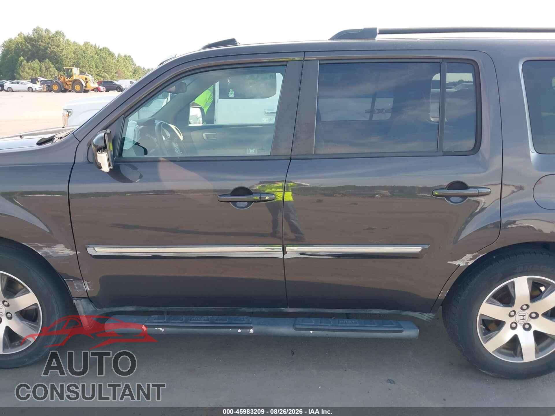 HONDA PILOT 2012 - 5FNYF3H98CB017446
