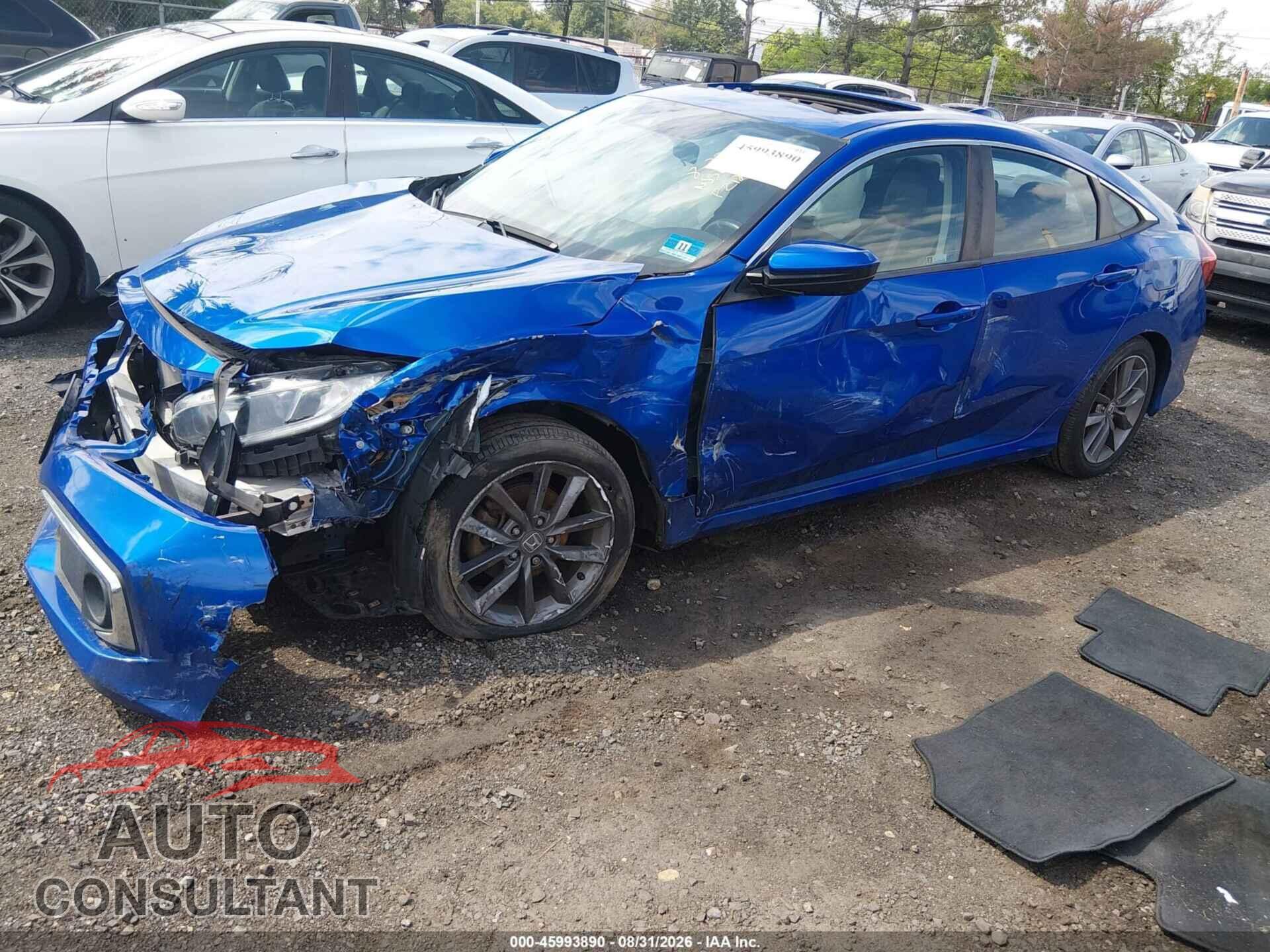 HONDA CIVIC 2020 - 19XFC1F30LE215544