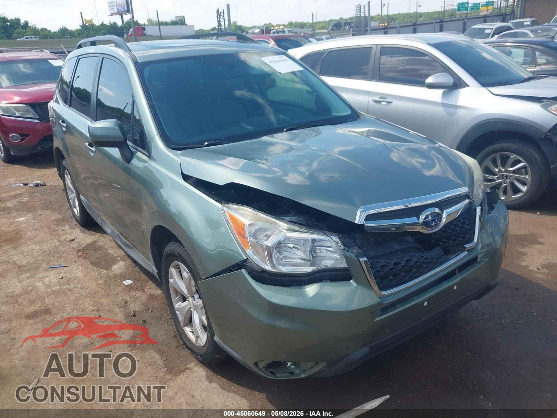 SUBARU FORESTER 2014 - JF2SJAECXEH504693