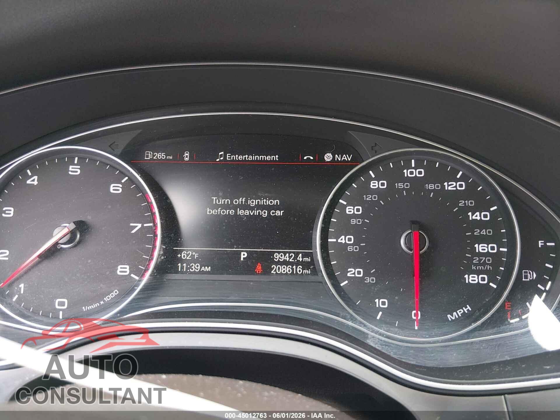 AUDI A6 2014 - WAUFGAFC0EN083613
