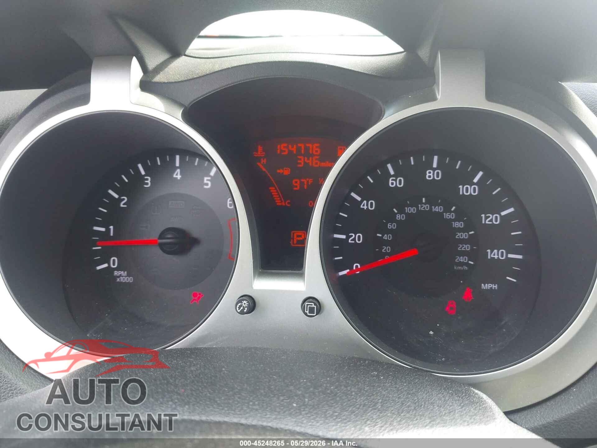 NISSAN JUKE 2015 - JN8AF5MRXFT500820