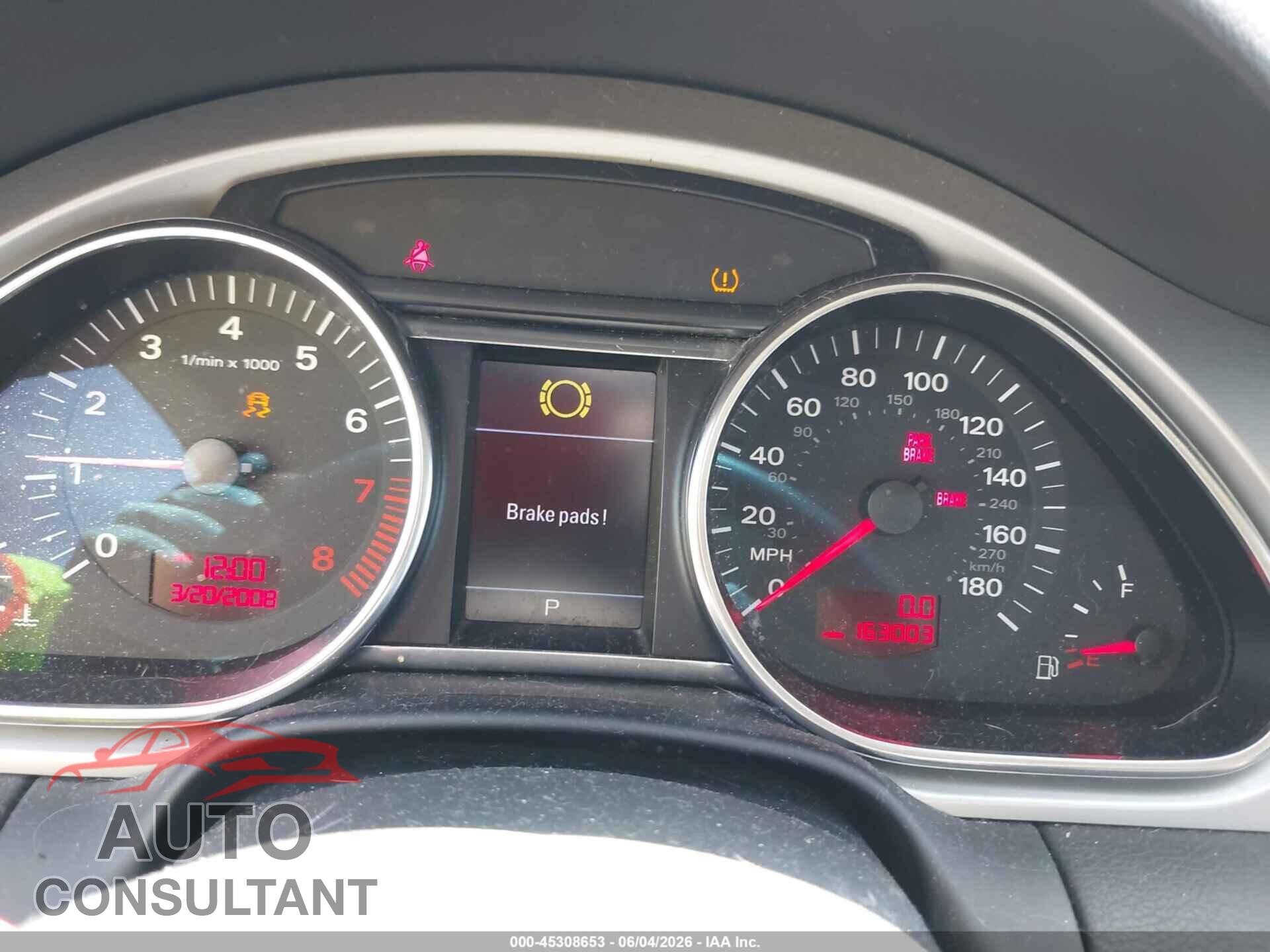 AUDI Q7 2009 - WA1AY74L79D005691