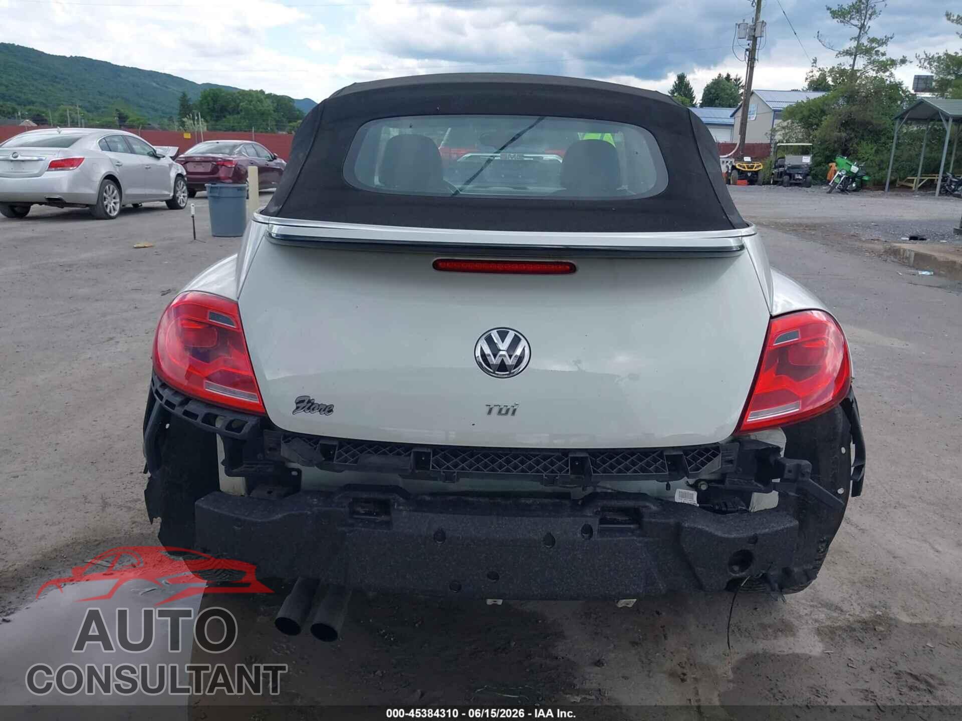 VOLKSWAGEN BEETLE 2014 - 3VW5L7AT1EM817834