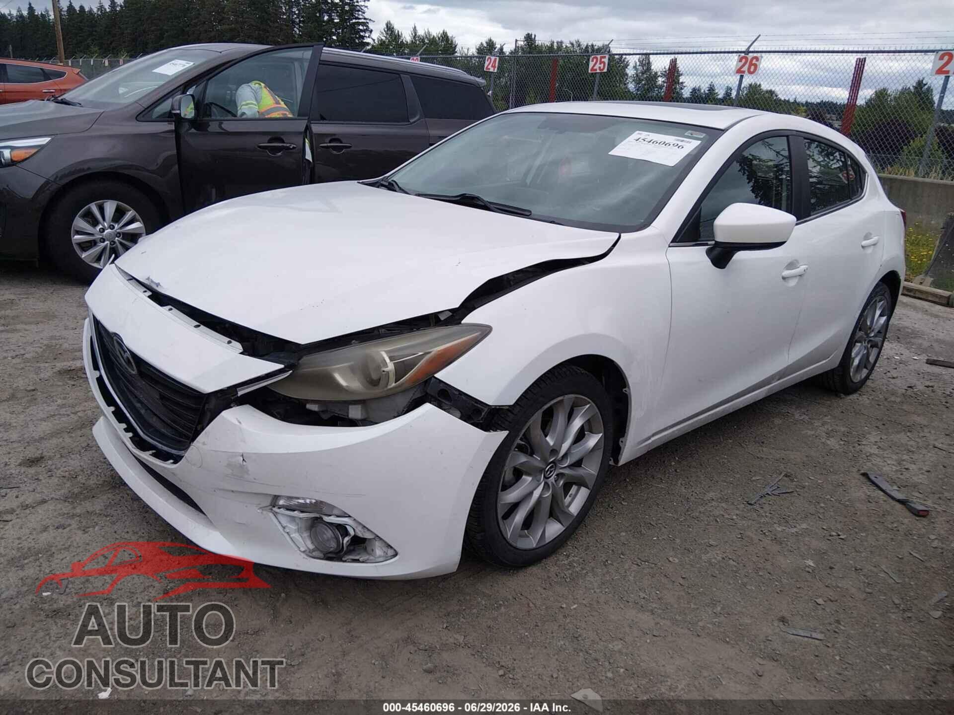 MAZDA MAZDA3 2014 - JM1BM1M38E1177131