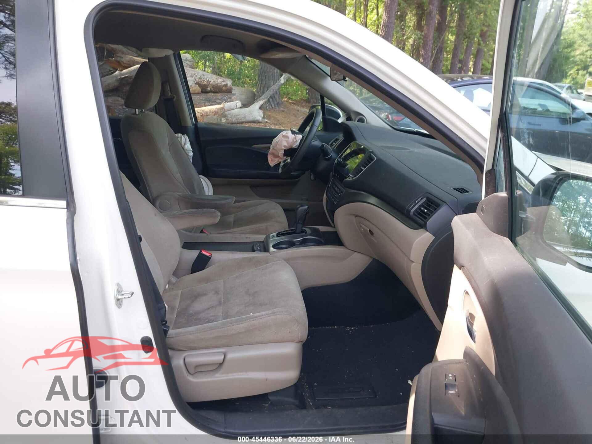 HONDA PILOT 2019 - 5FNYF6H3XKB079622