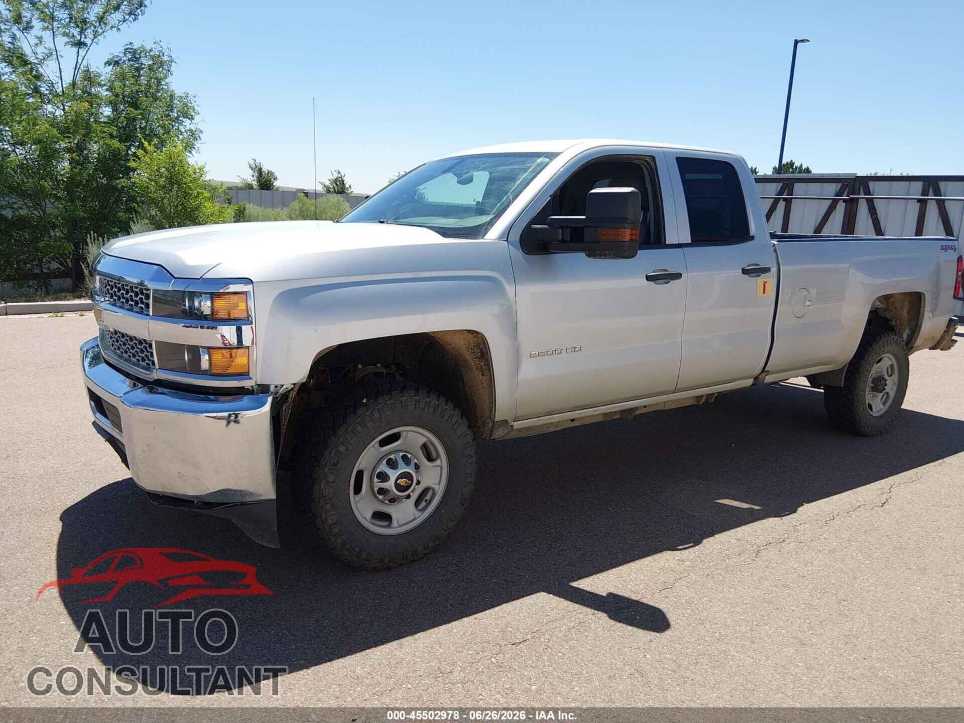 CHEVROLET SILVERADO 2500HD 2019 - 2GC2KREGXK1111997