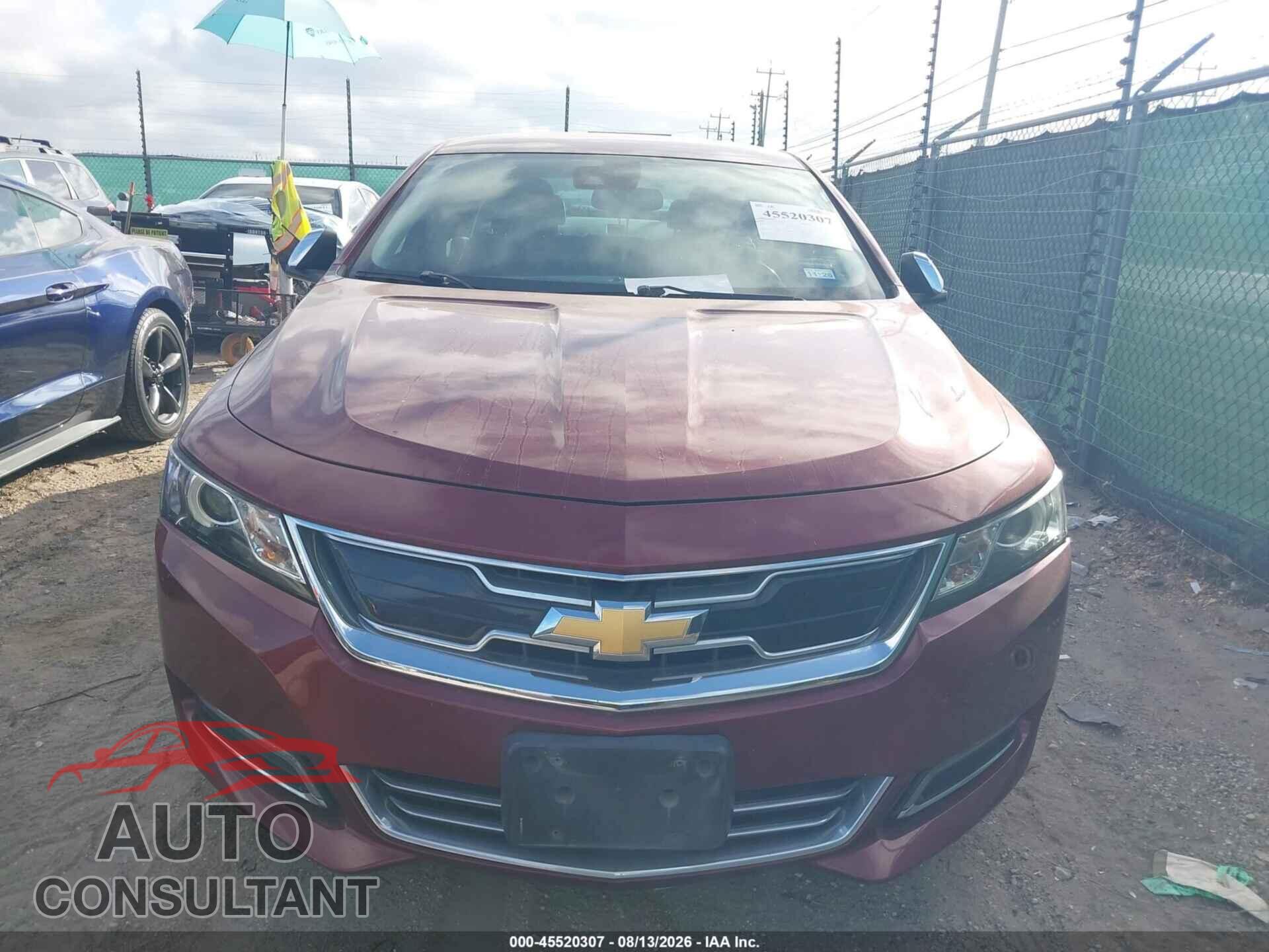 CHEVROLET IMPALA 2017 - 2G1145S34H9195060