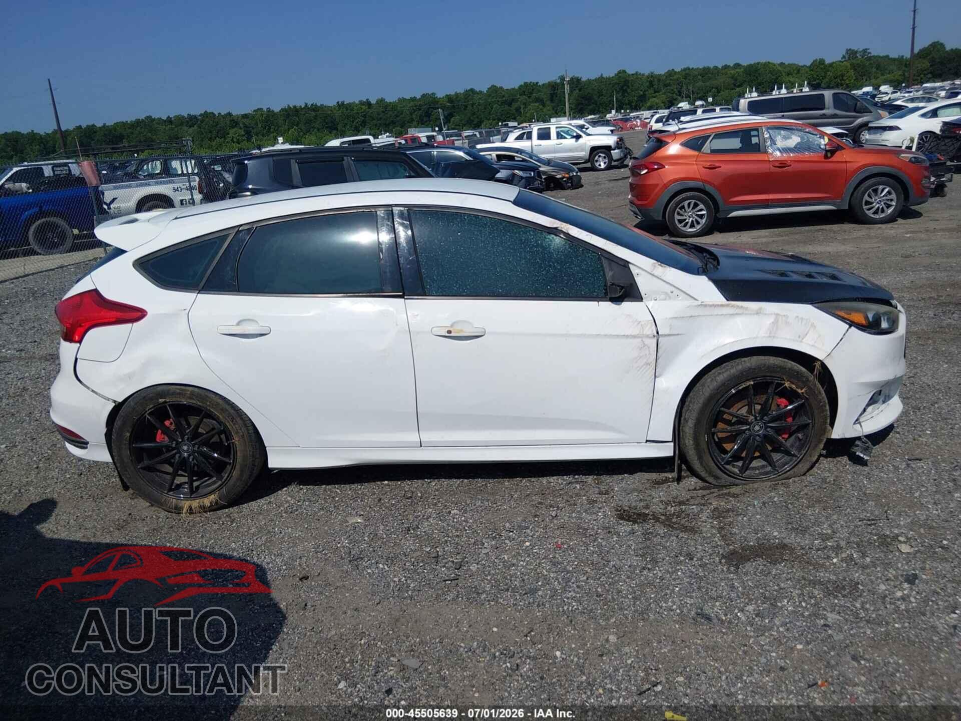 FORD FOCUS ST 2016 - 1FADP3L94GL355244