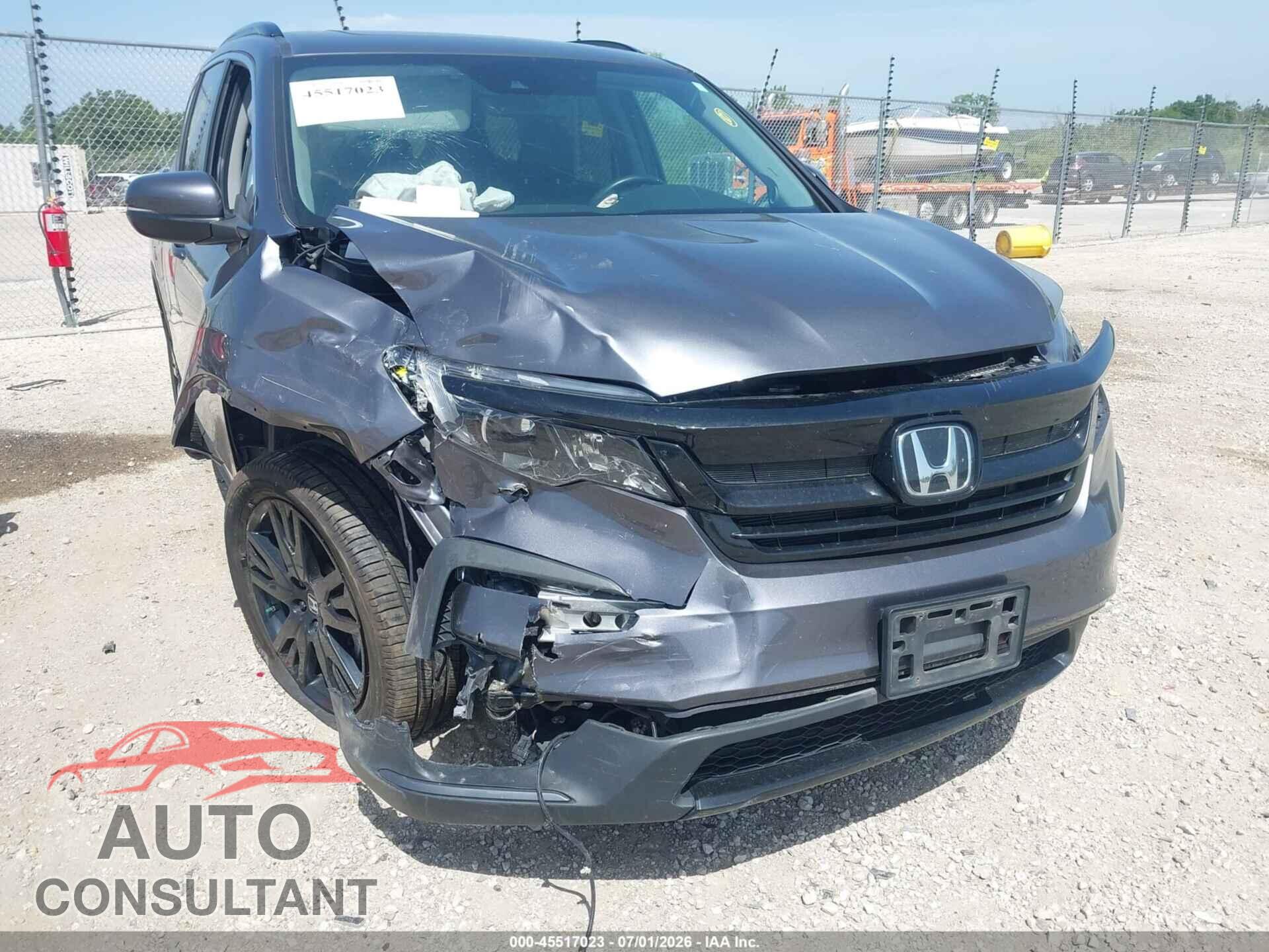 HONDA PILOT 2021 - 5FNYF6H28MB035886