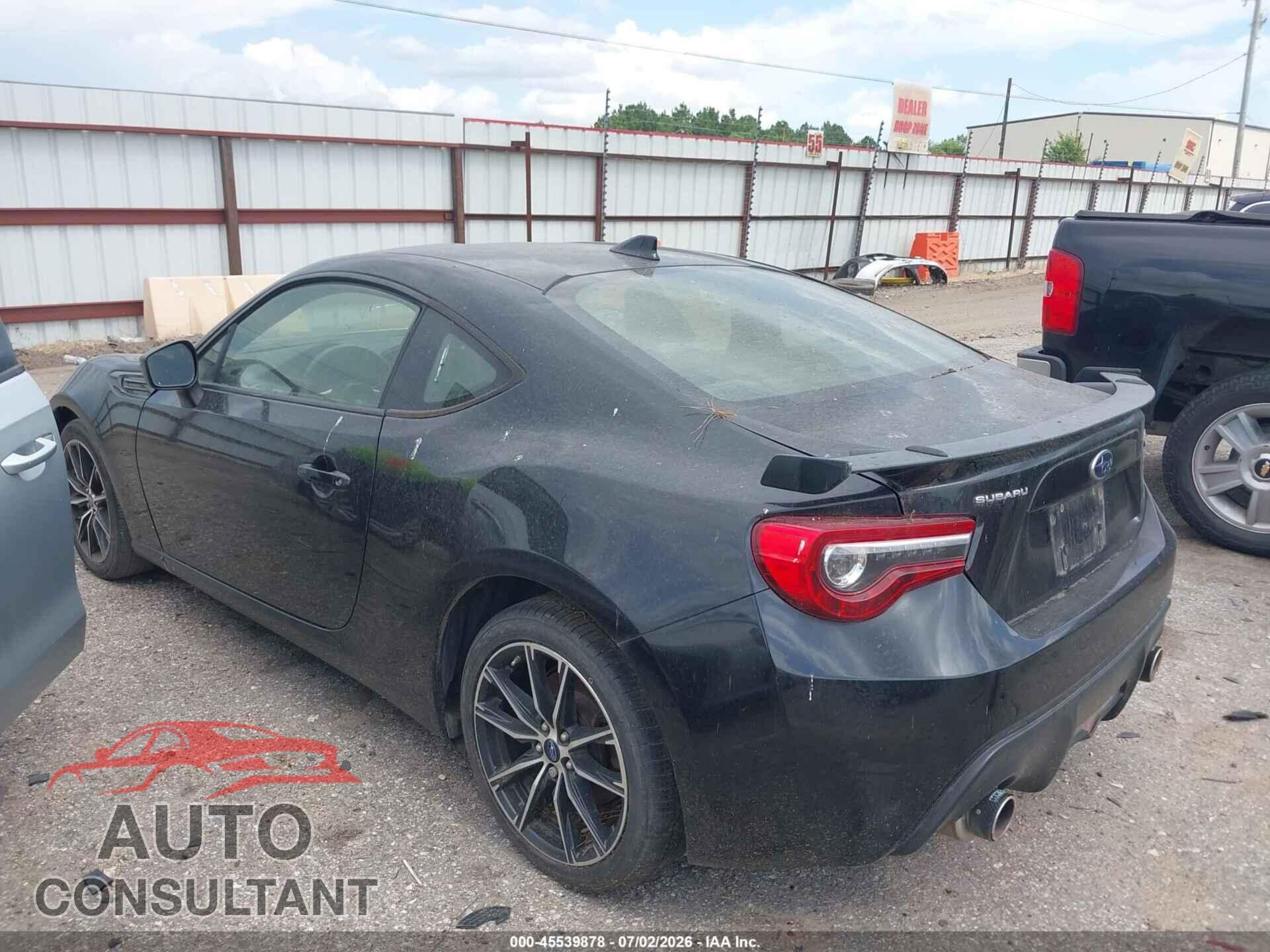SUBARU BRZ 2017 - JF1ZCAC12H9600234