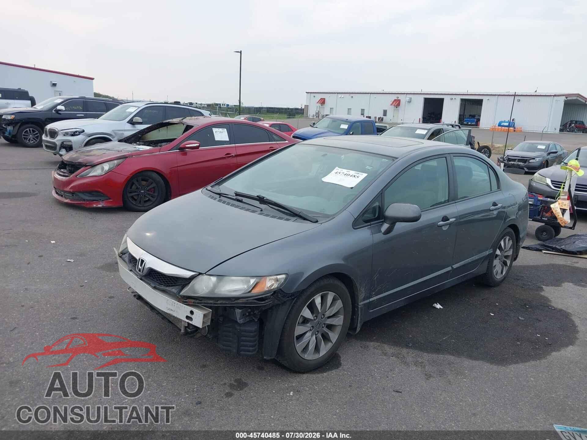 HONDA CIVIC 2010 - 19XFA1F81AE043555