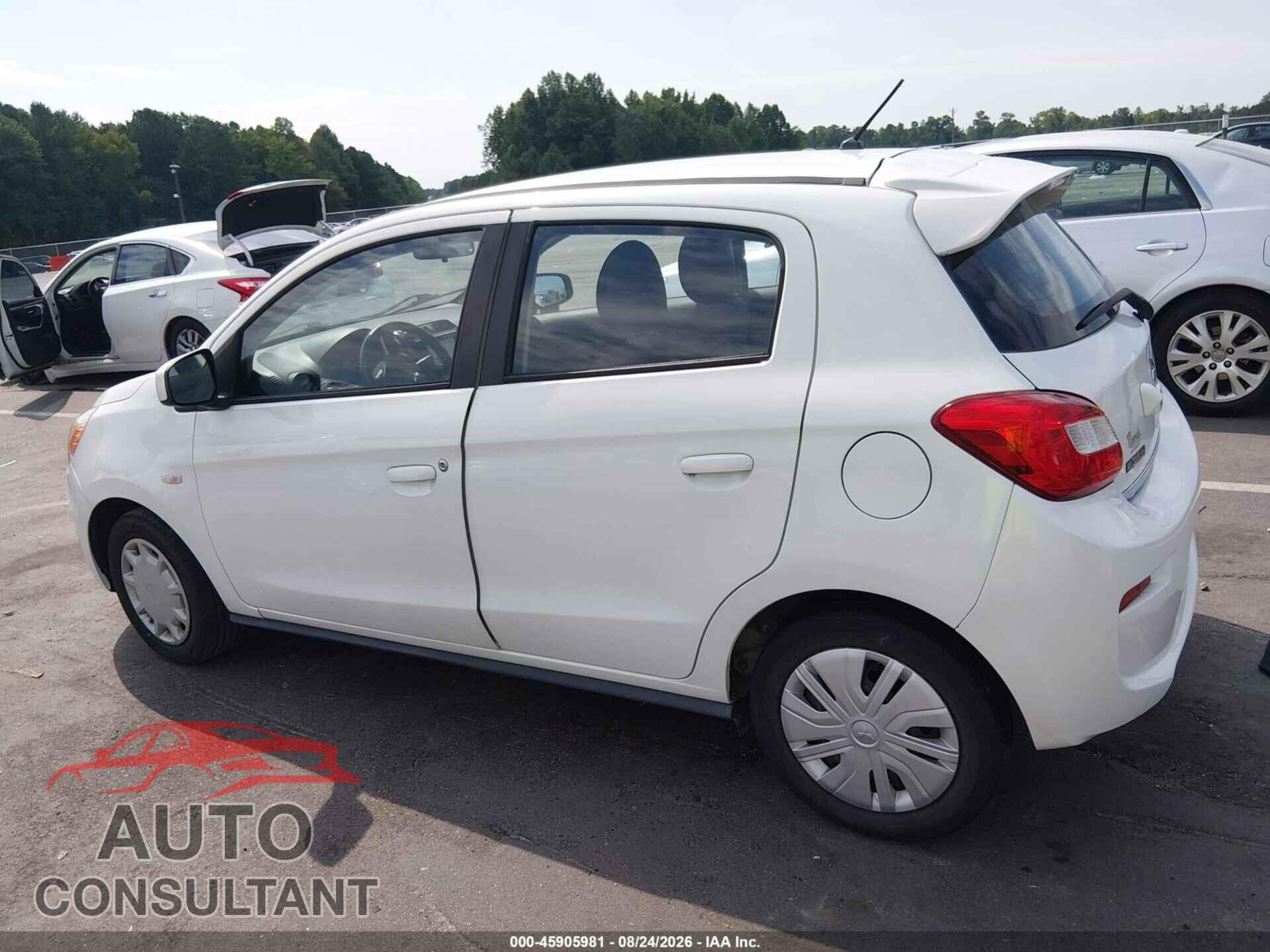 MITSUBISHI MIRAGE 2019 - ML32A3HJ9KH003488