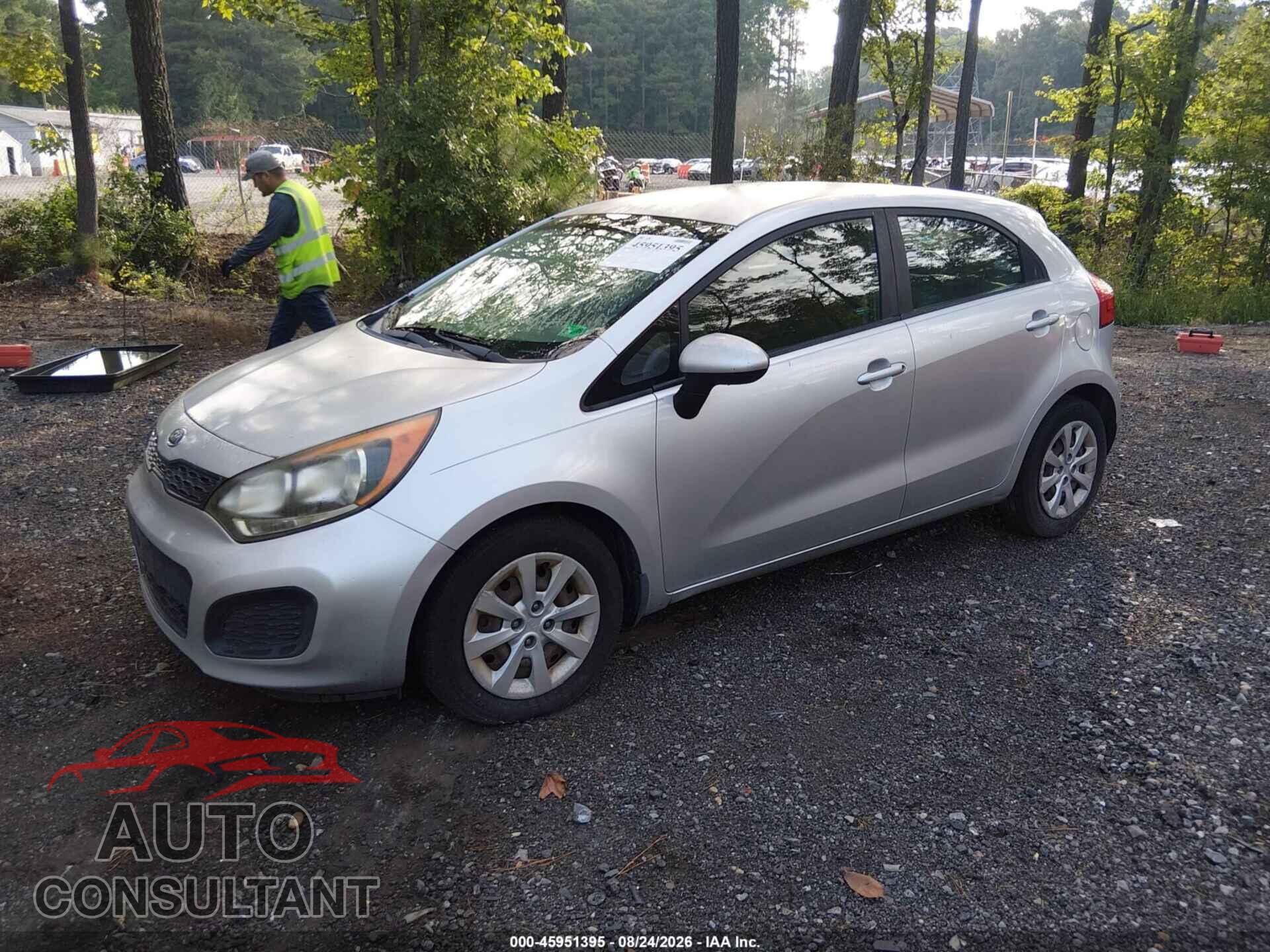 KIA RIO 2013 - KNADM5A30D6108663