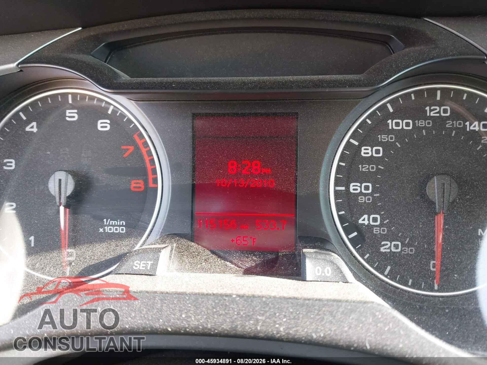 AUDI A4 2011 - WAUAFAFL1BN022909