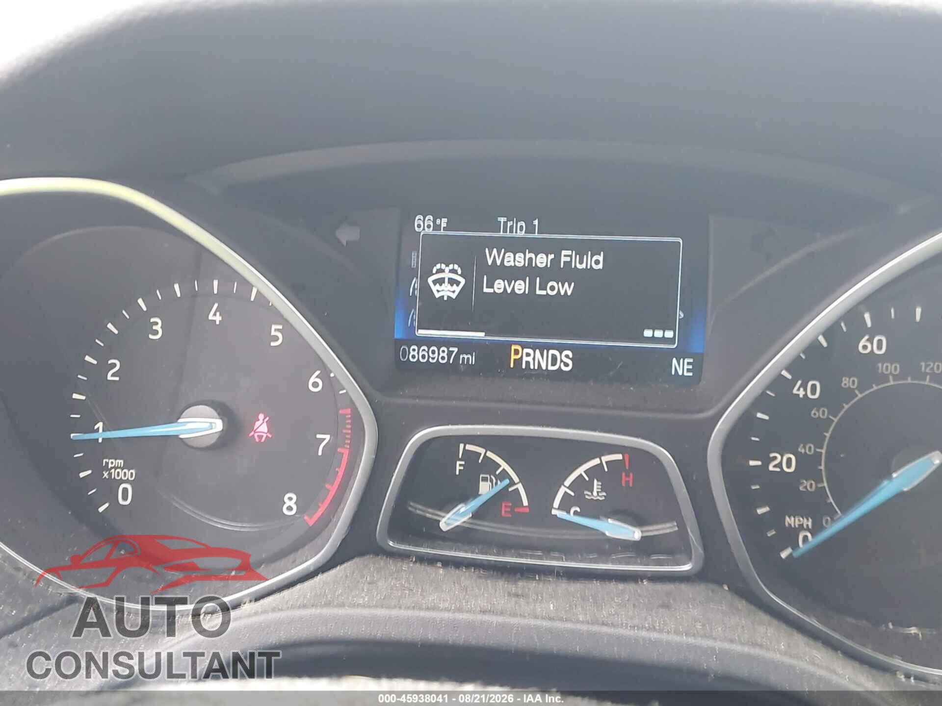 FORD FOCUS 2016 - 1FADP3F26GL397834