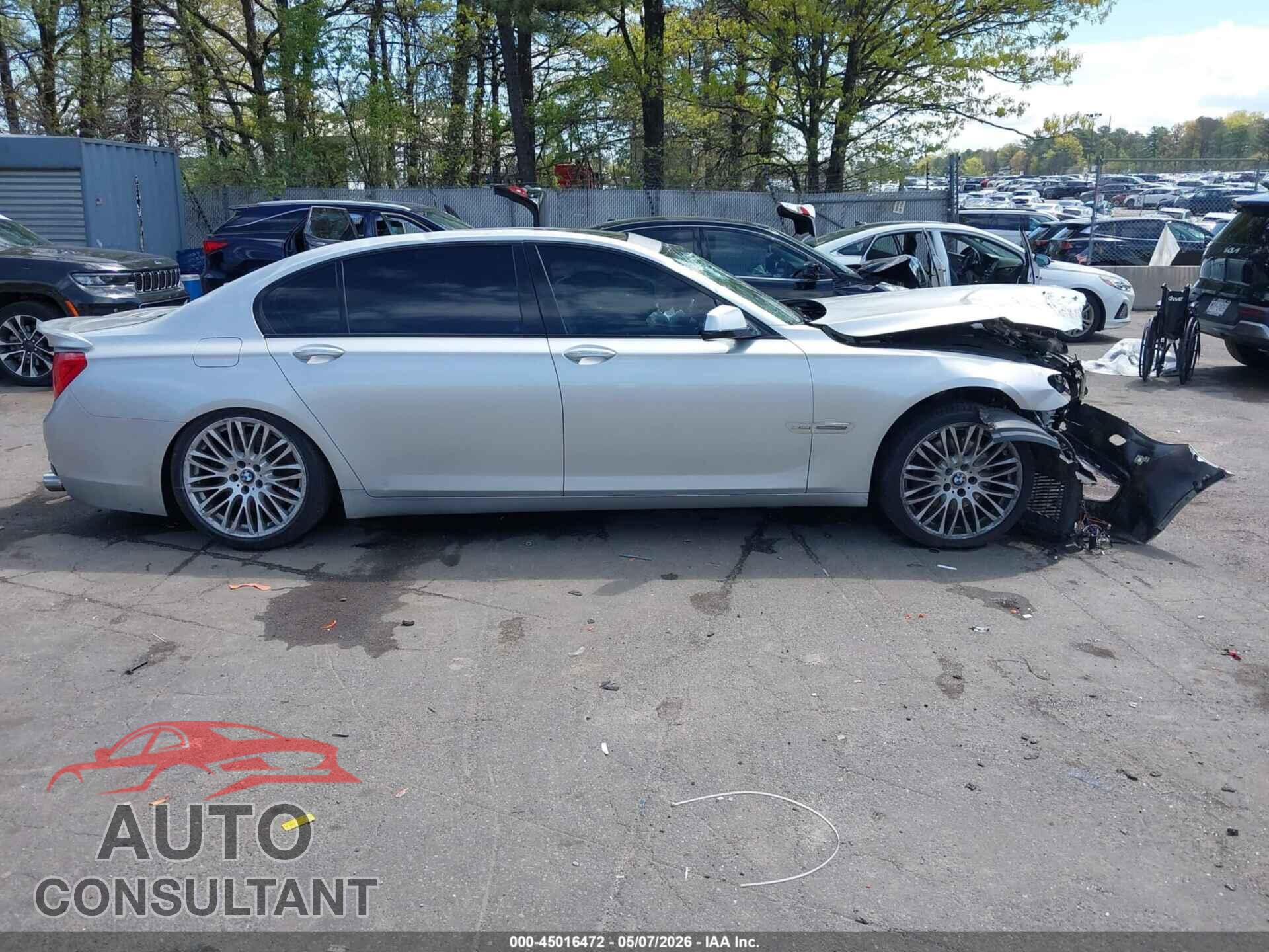 BMW 750LI 2010 - WBAKC8C59ACY68680