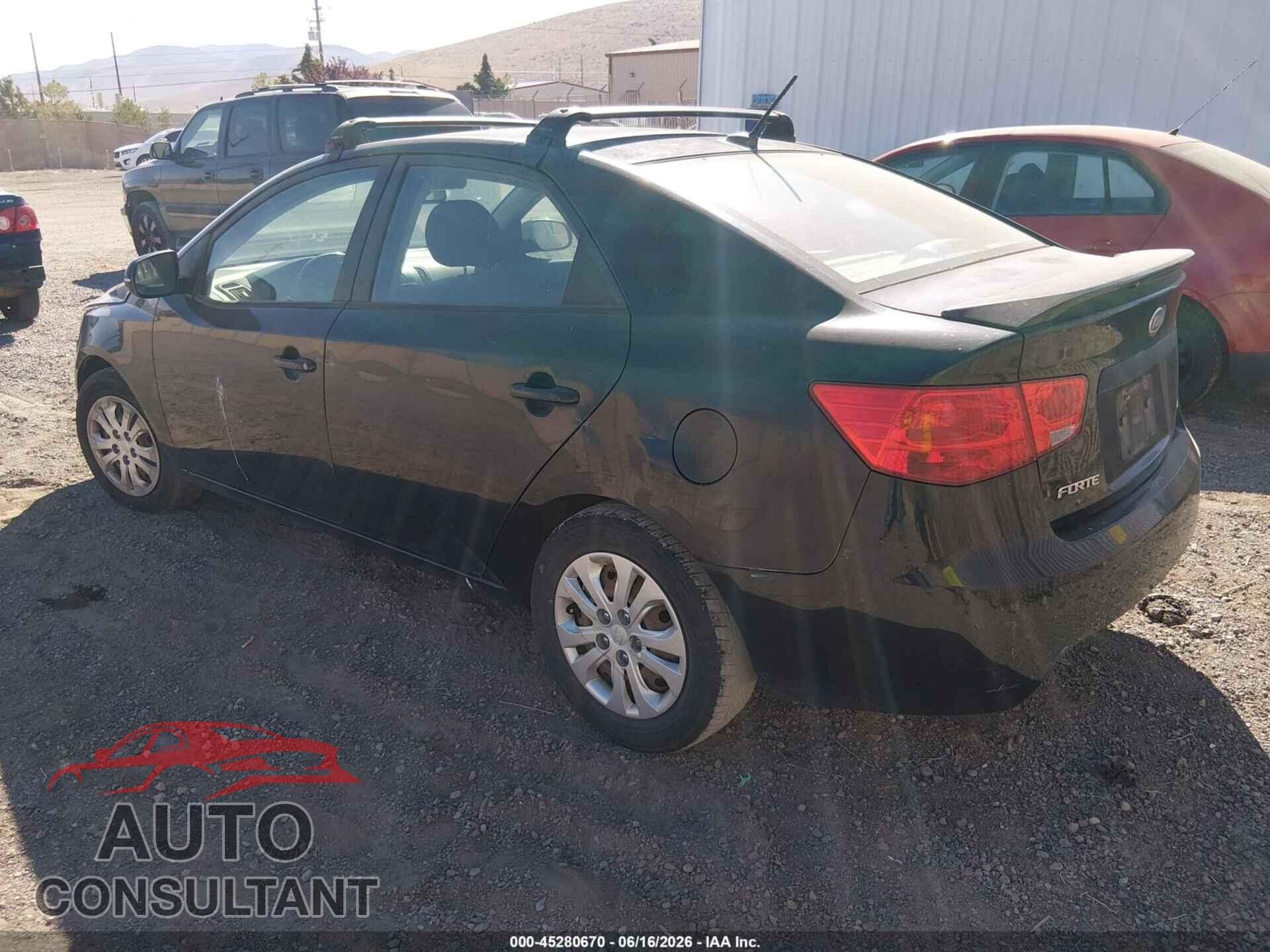 KIA FORTE 2012 - KNAFU4A23C5479217
