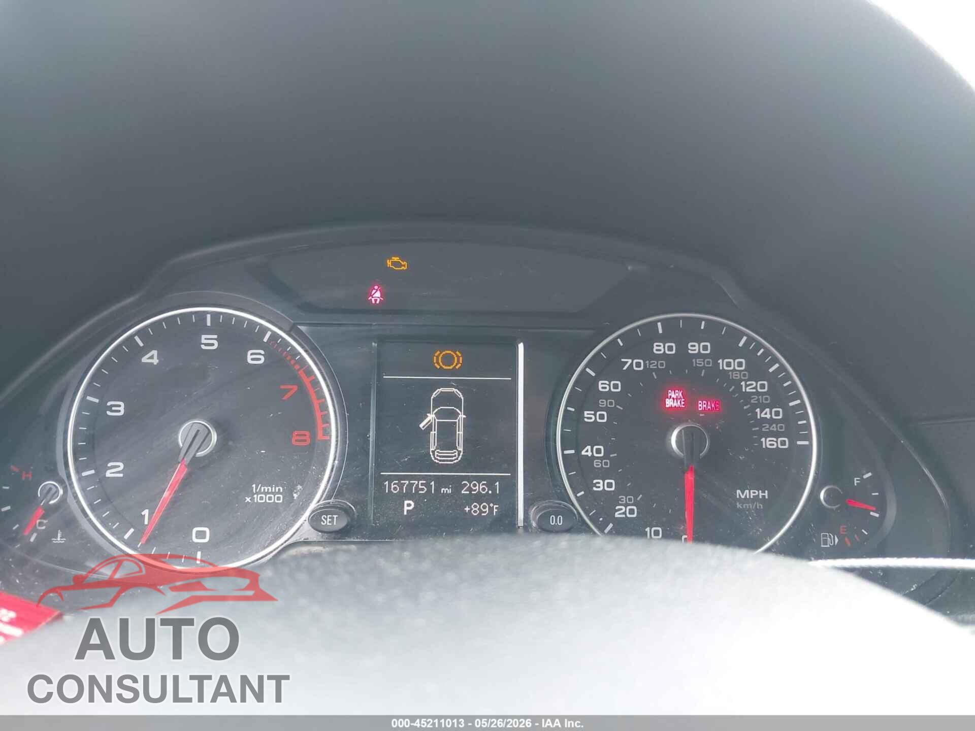 AUDI Q5 2013 - WA1CFAFPXDA060450