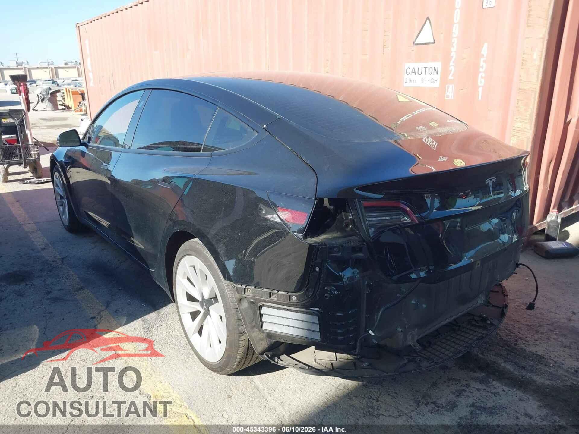 TESLA MODEL 3 2021 - 5YJ3E1EA0MF096614