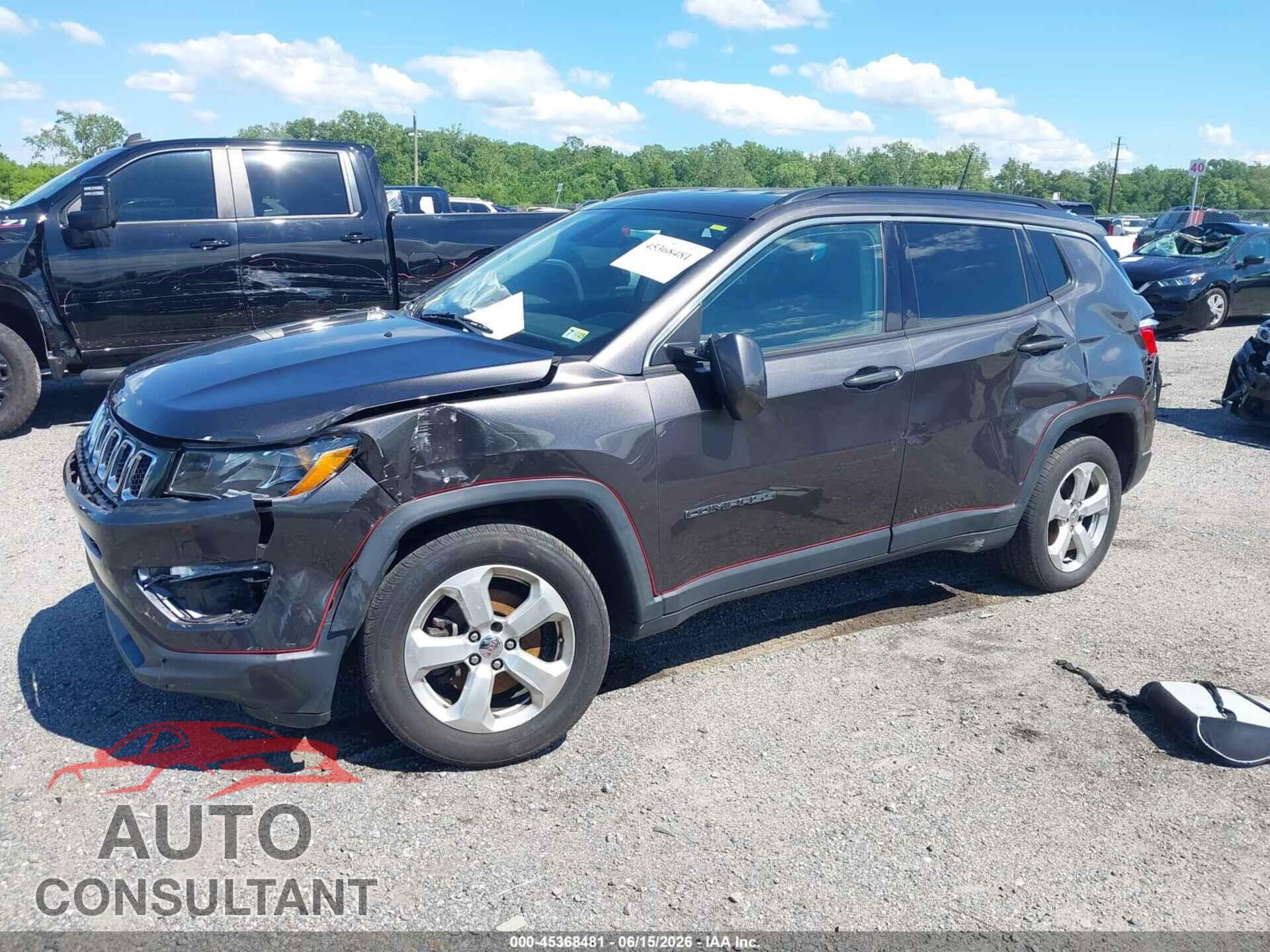 JEEP NEW COMPASS 2017 - 3C4NJDBB9HT627979