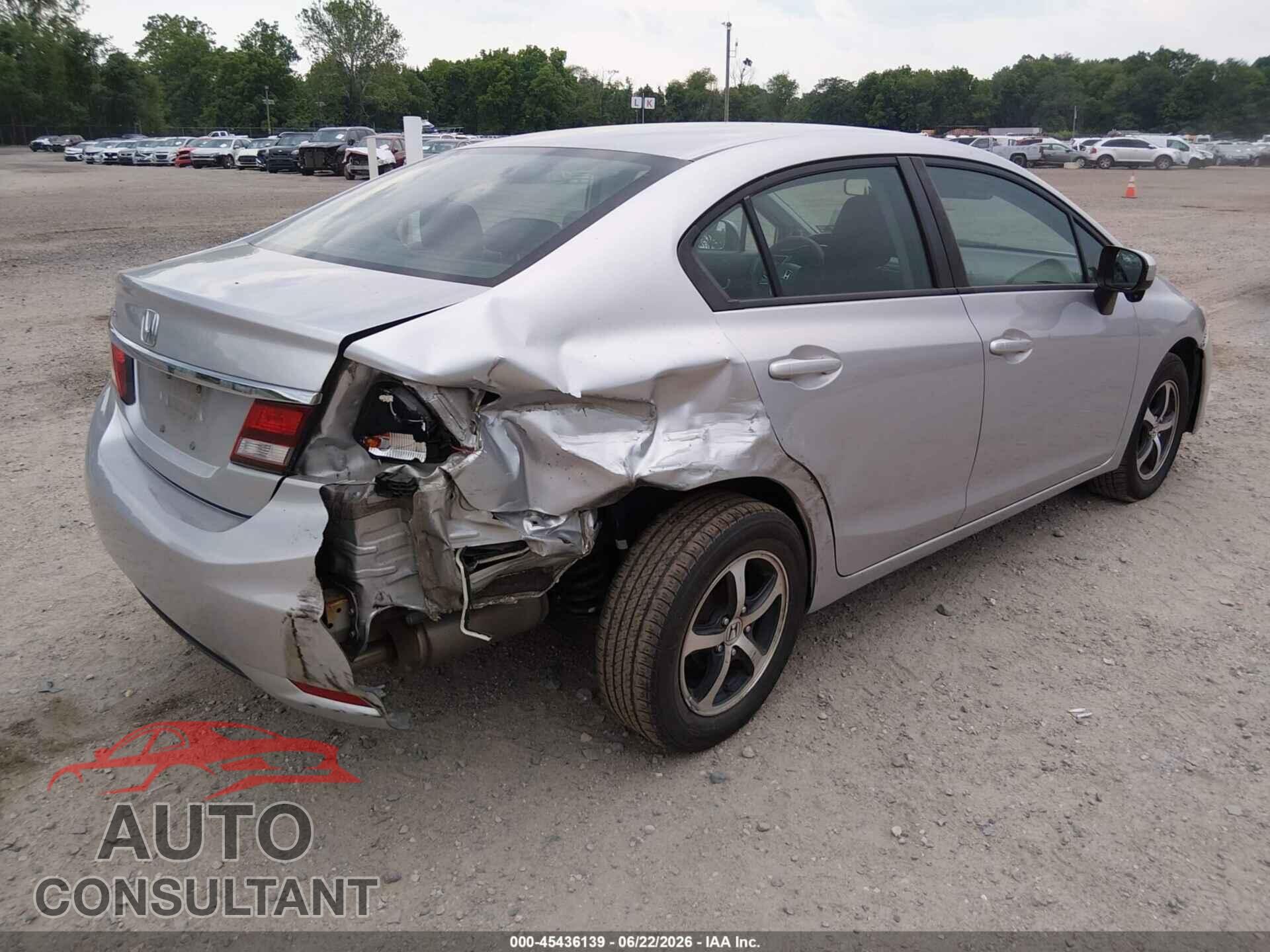 HONDA CIVIC 2015 - 19XFB2F7XFE211680