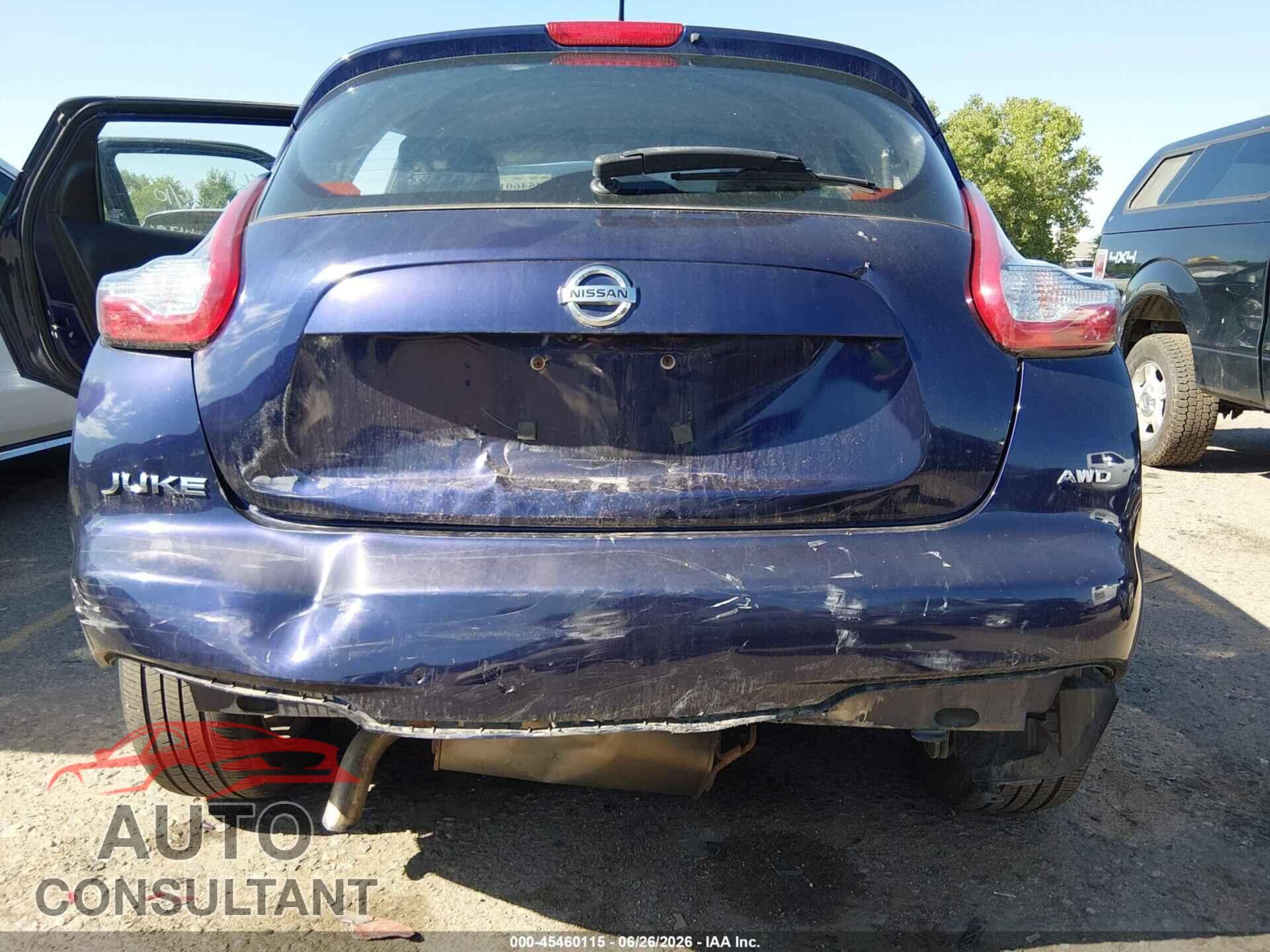 NISSAN JUKE 2015 - JN8AF5MVXFT556009