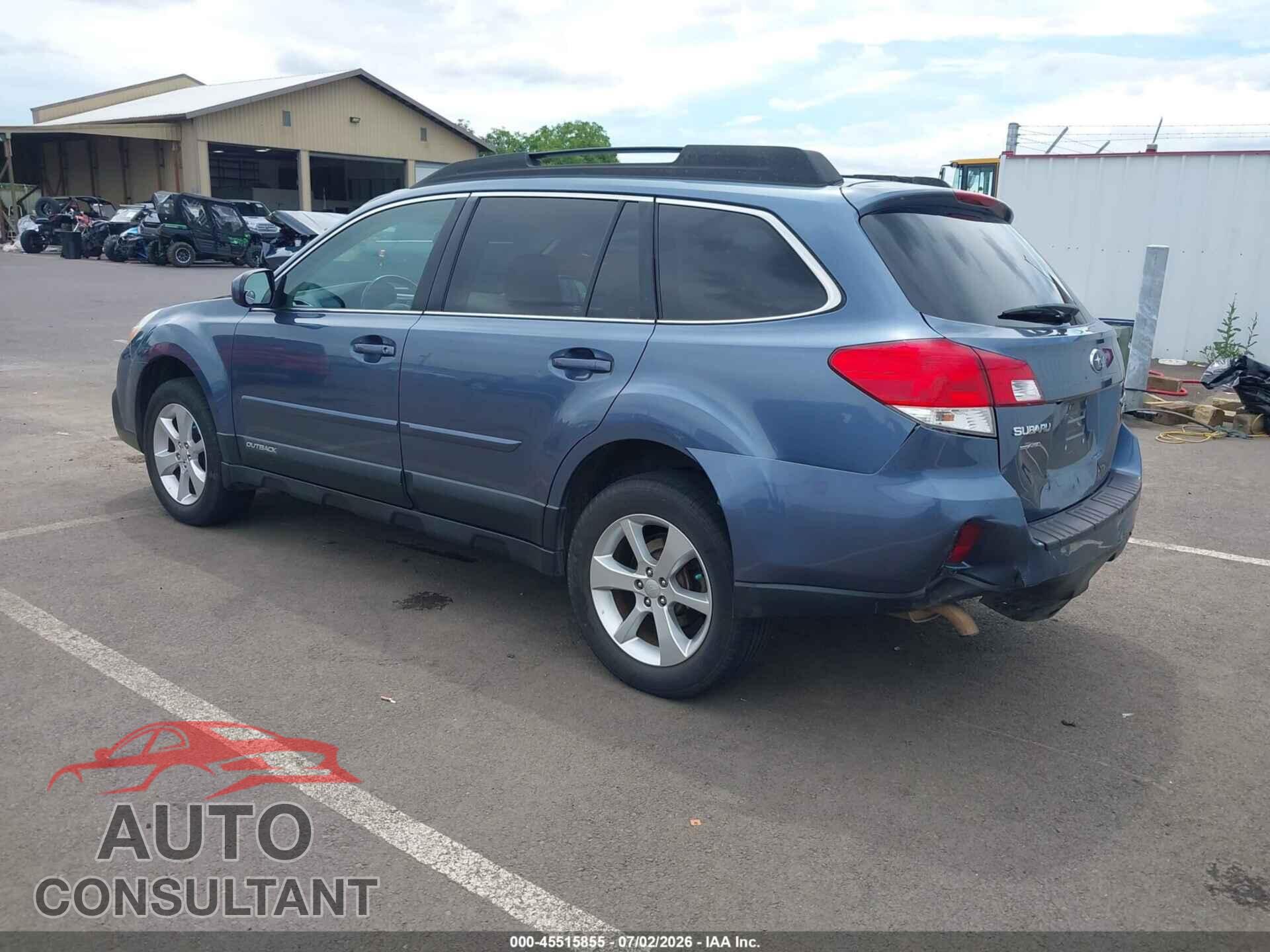 SUBARU OUTBACK 2013 - 4S4BRBGCXD3293528